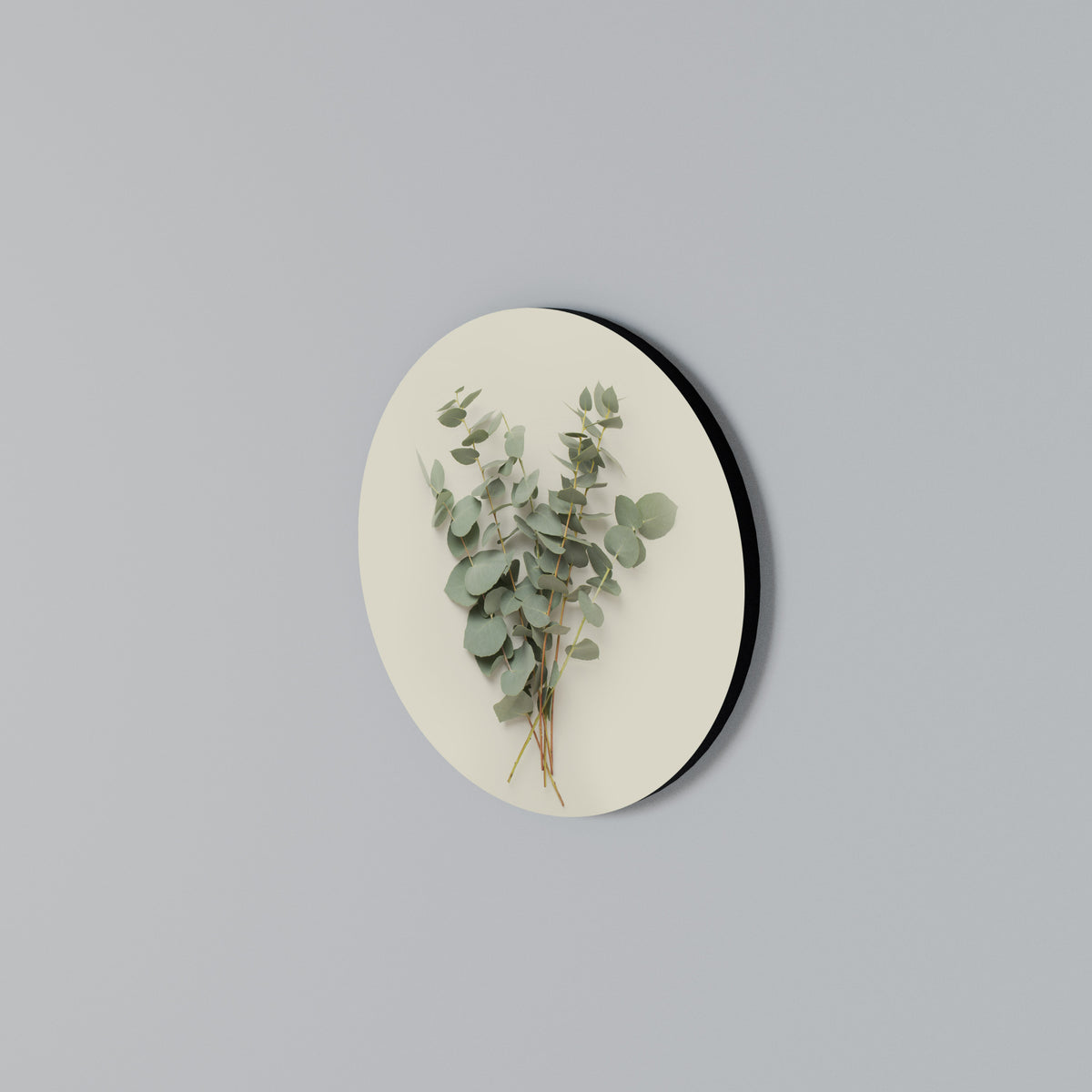 FOLIAGE FANTASIES Round Wall Art