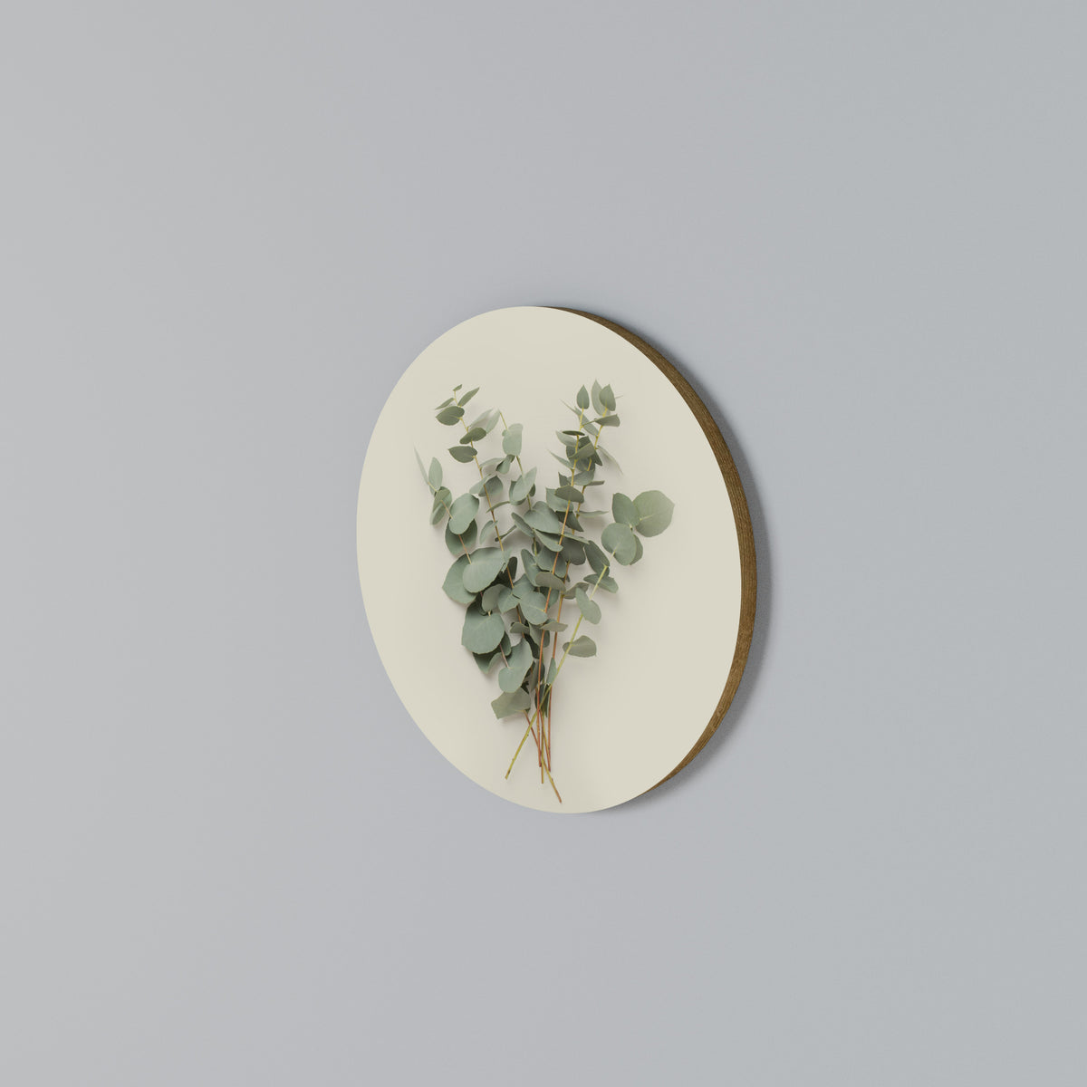 FOLIAGE FANTASIES Round Wall Art