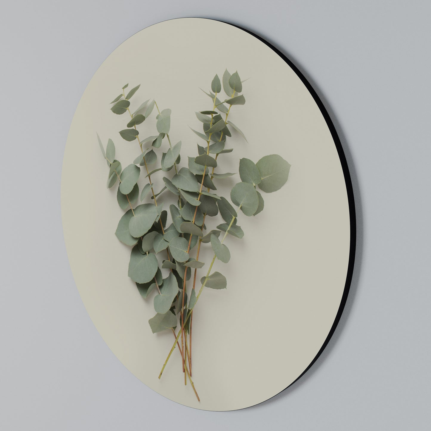 FOLIAGE FANTASIES Arte de Parede Redonda