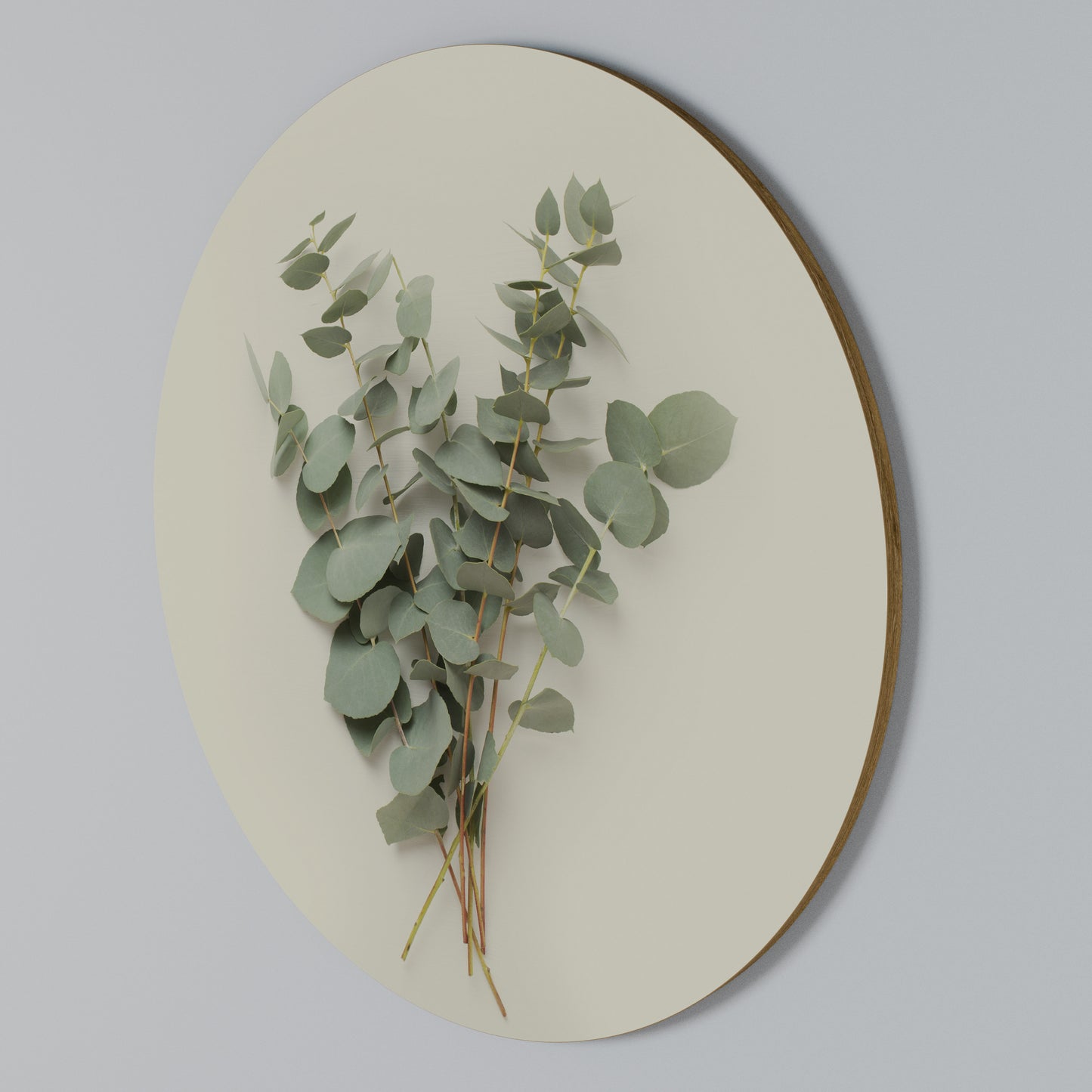 FOLIAGE FANTASIES Arte de Parede Redonda