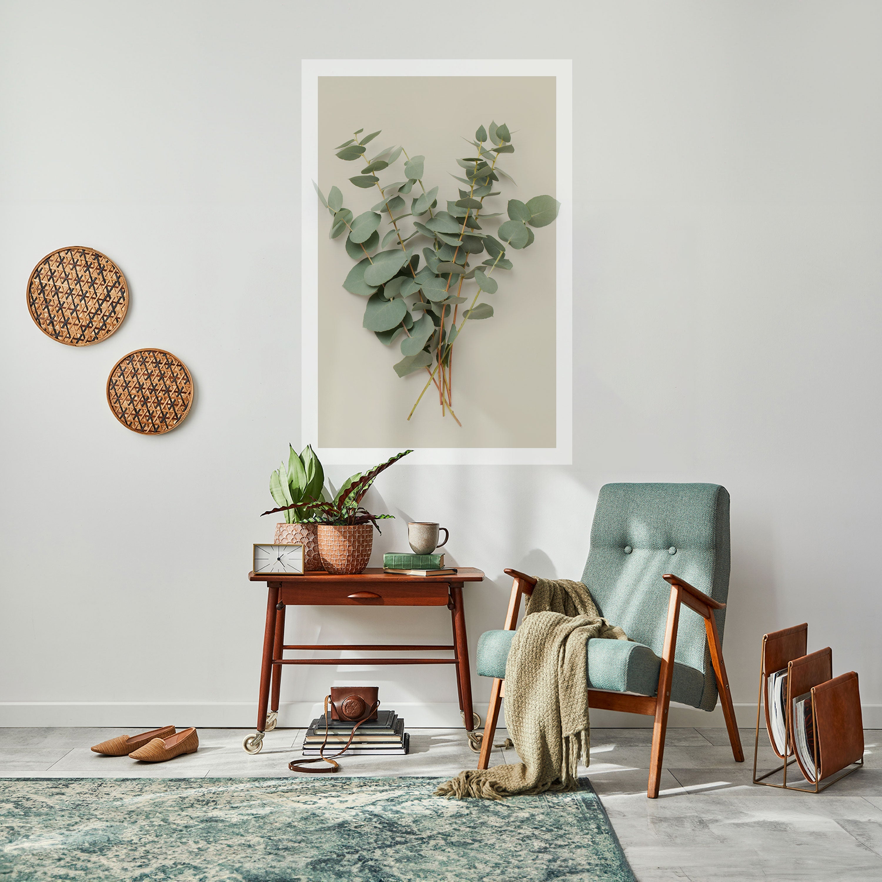 FOLIAGE FANTASIES Poster Vertical Autocolante