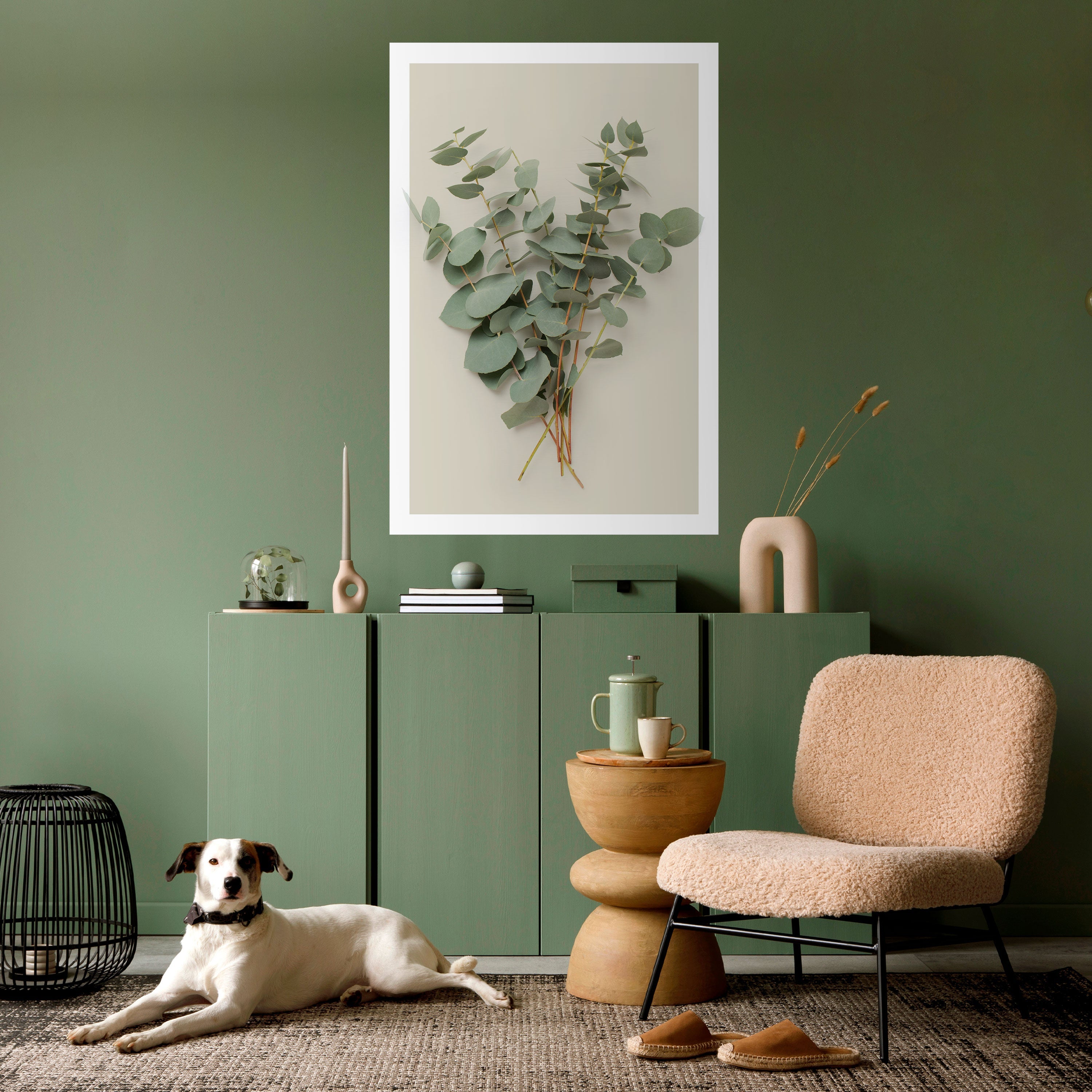 FOLIAGE FANTASIES Poster Vertical Autocolante