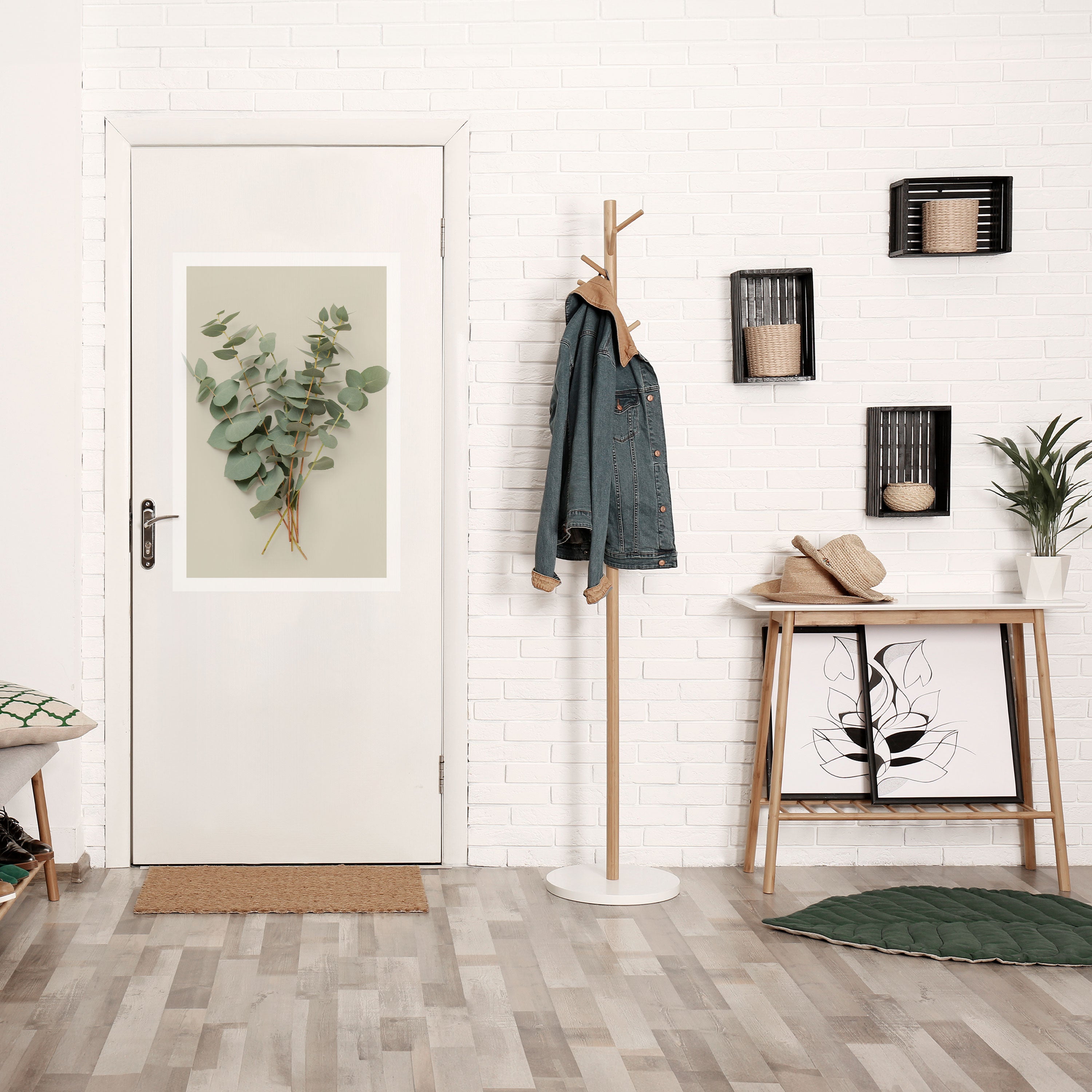 FOLIAGE FANTASIES Poster Vertical Autocolante