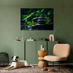 HARMONY STONES Peel and Stick Horizontal Poster