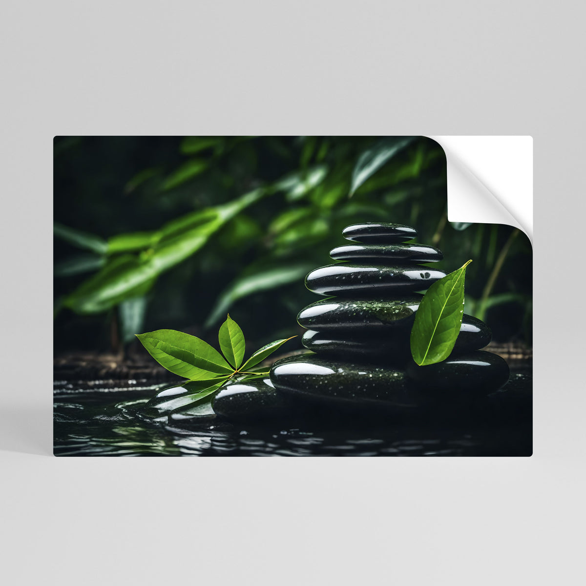 HARMONY STONES Póster Autocolante Horizontal