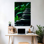 HARMONY STONES Poster Vertical Autocolante