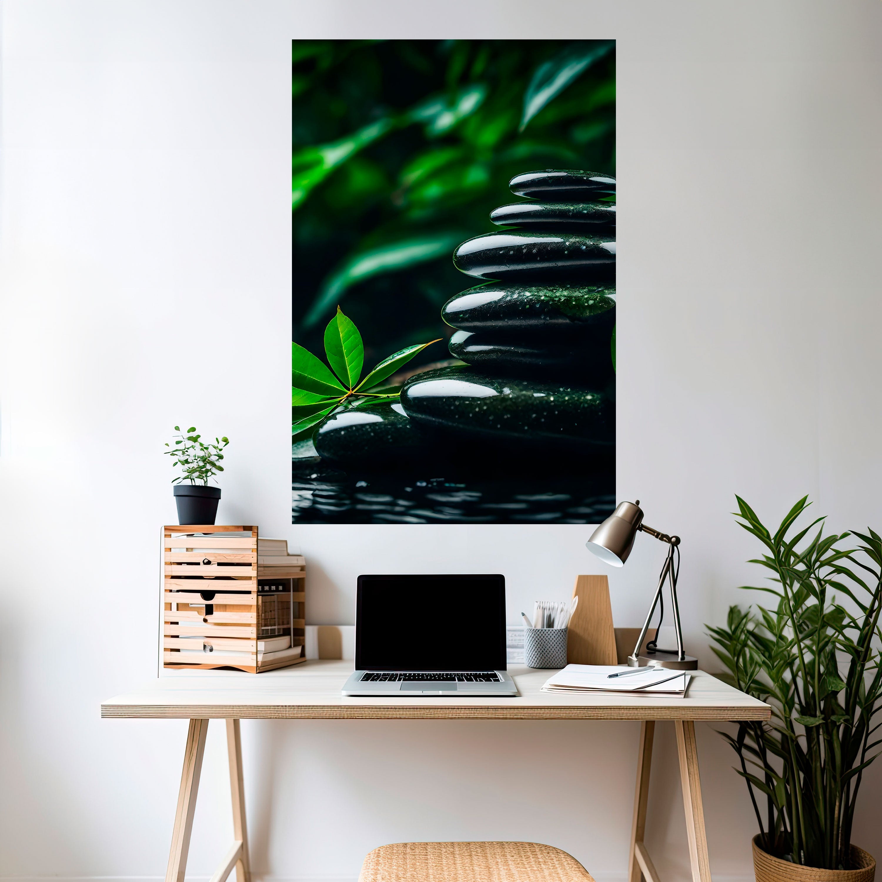 HARMONY STONES Poster Vertical Autocolante