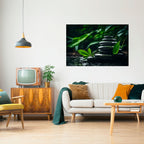 HARMONY STONES Peel and Stick Horizontal Poster