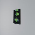 RAINDROPS ON STONE Quadro em tela vertical