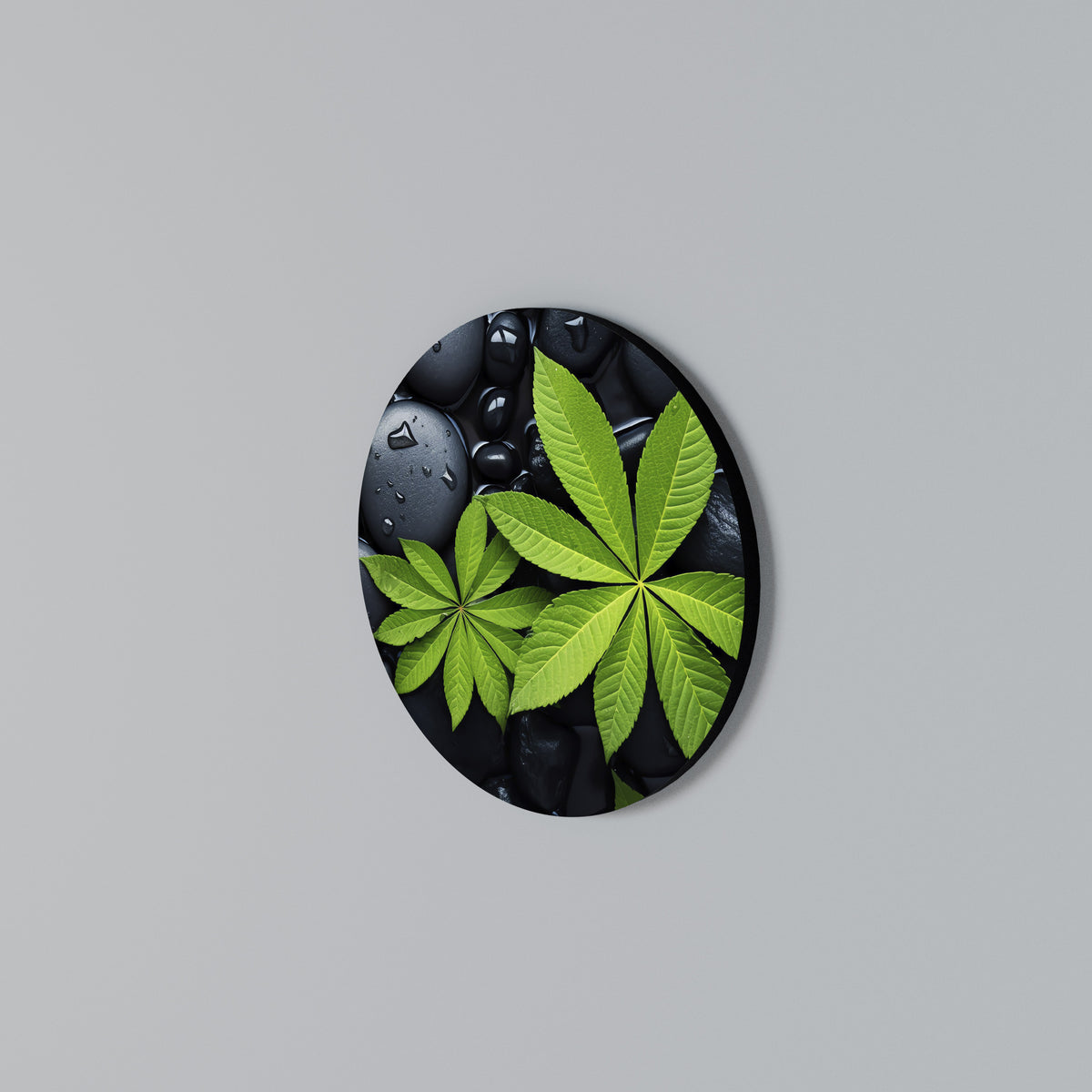 NATURE'S EMBRACE Round Wall Art