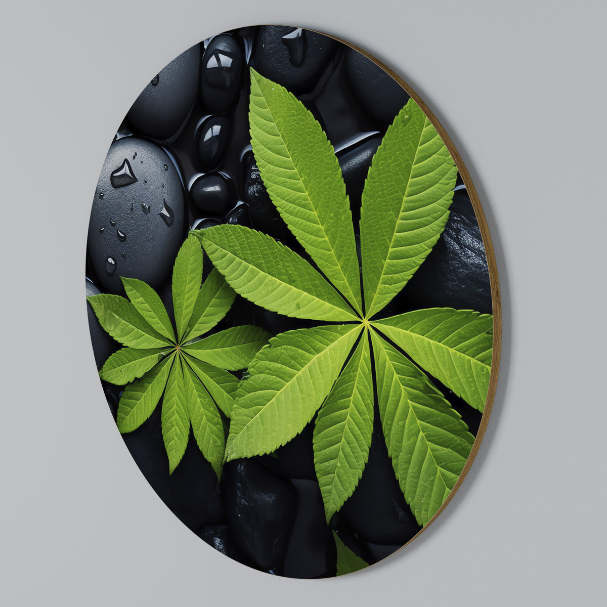 NATURE'S EMBRACE Round Wall Art