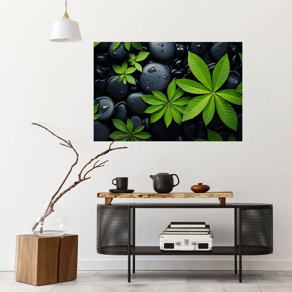 NATURE'S EMBRACE Poster Horizontal Autocolante