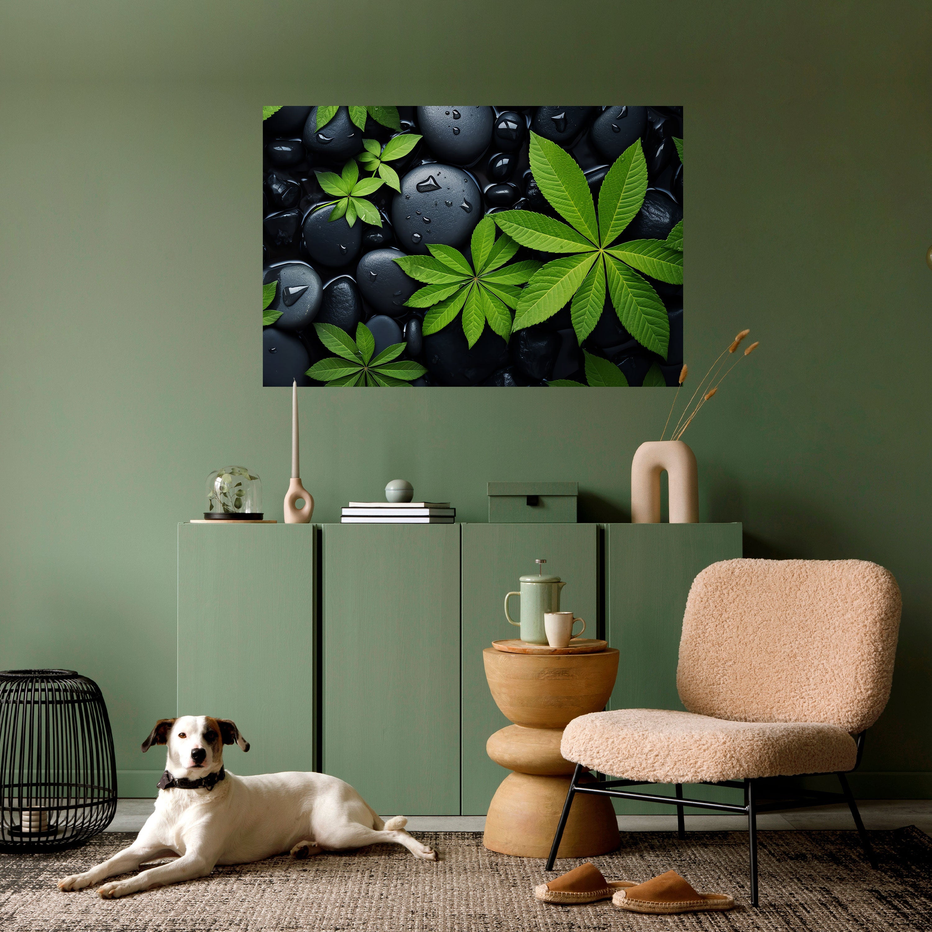 NATURE'S EMBRACE Poster Horizontal Autocolante