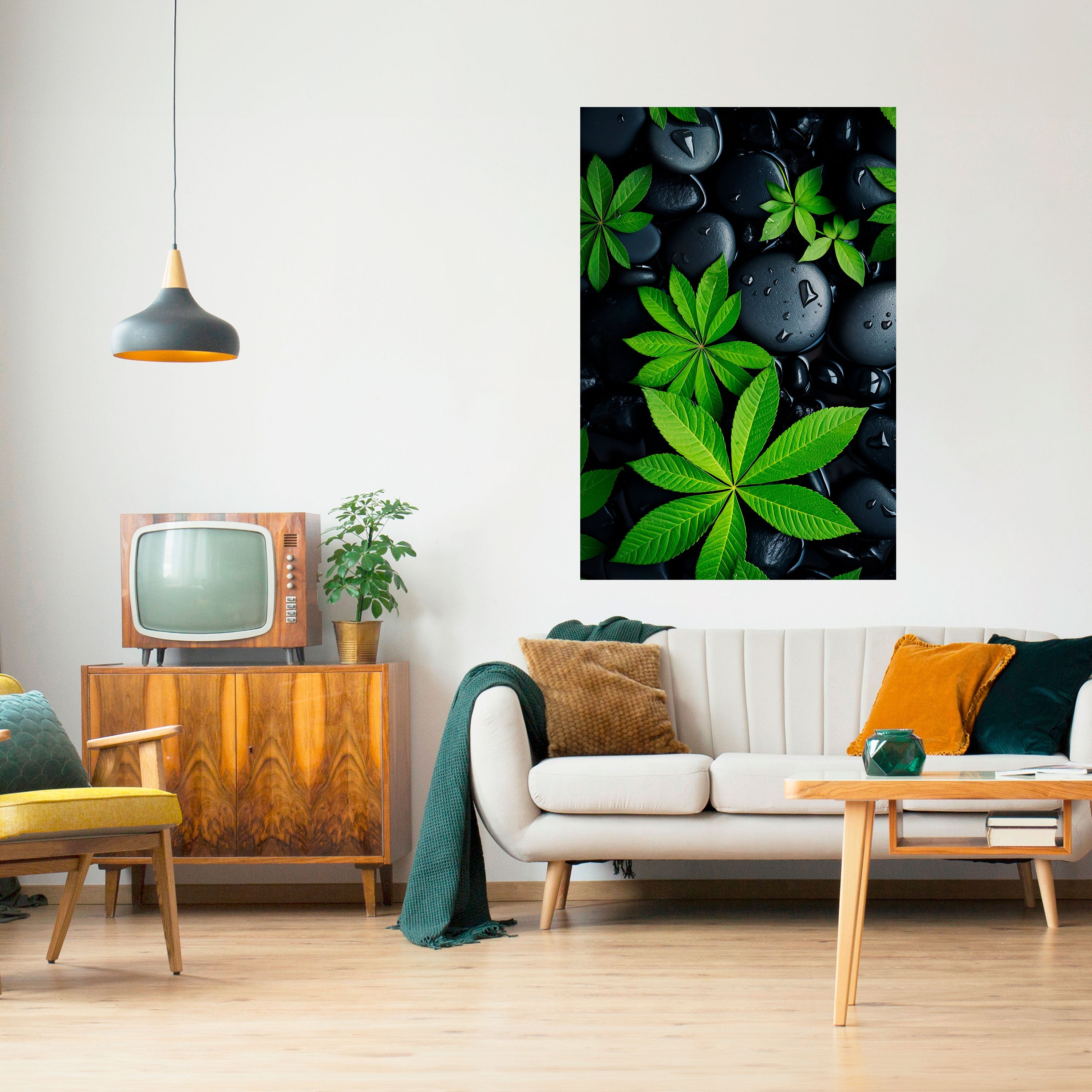 NATURE'S EMBRACE Poster Vertical Autocolante