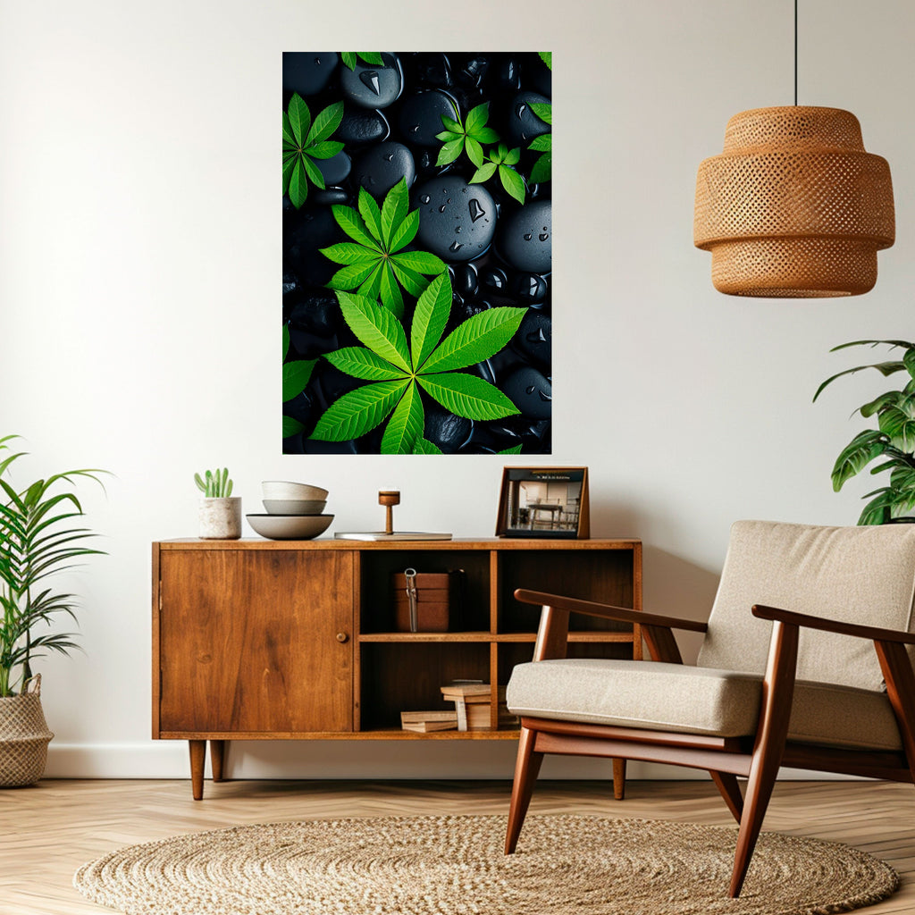 NATURE'S EMBRACE Poster Vertical Autocolante