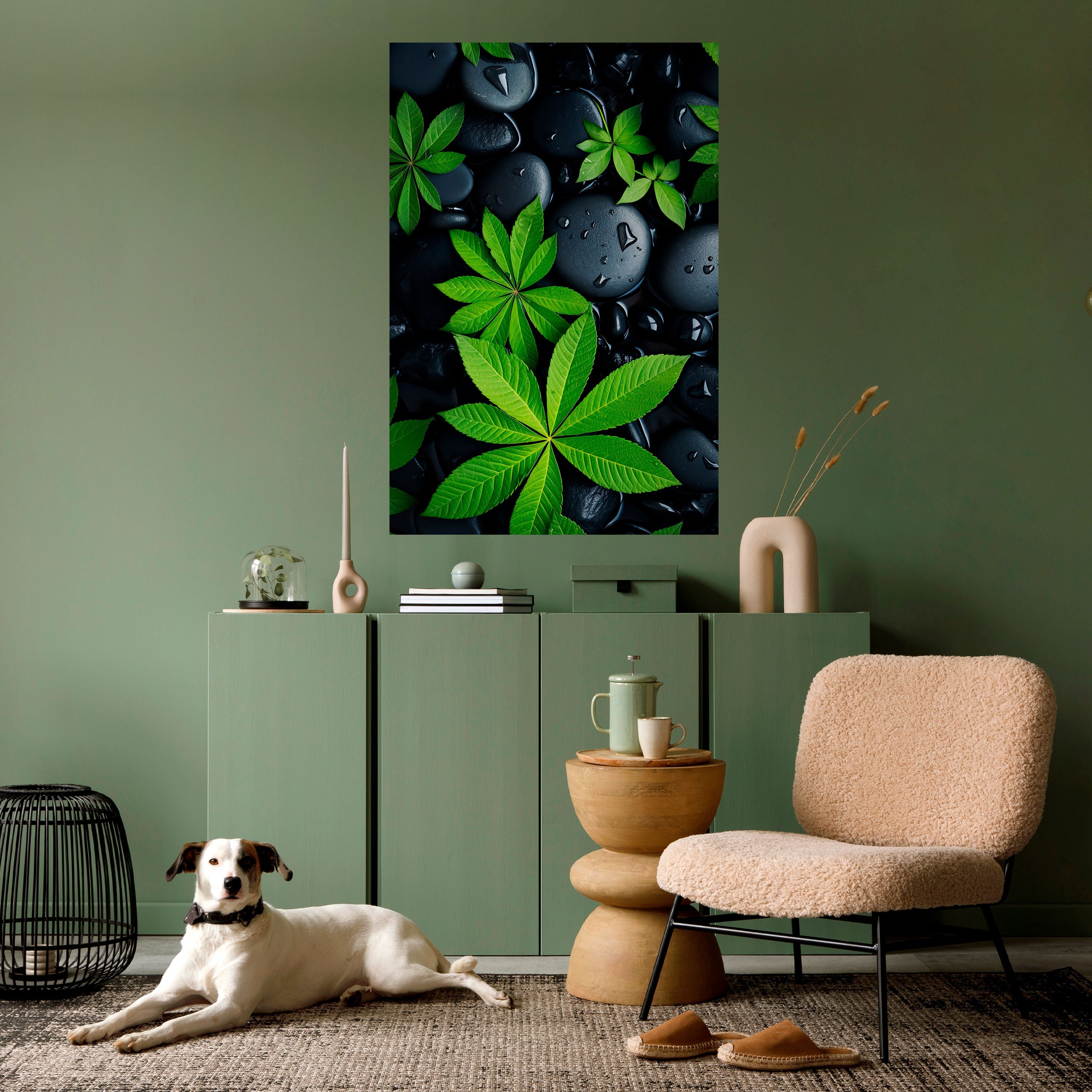 NATURE'S EMBRACE Poster Vertical Autocolante