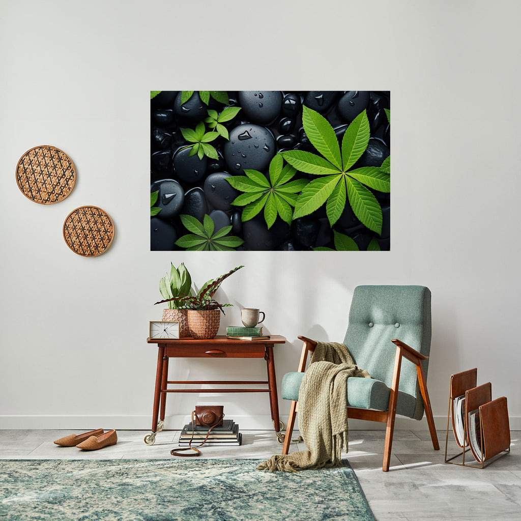 NATURE'S EMBRACE Poster Horizontal Autocolante