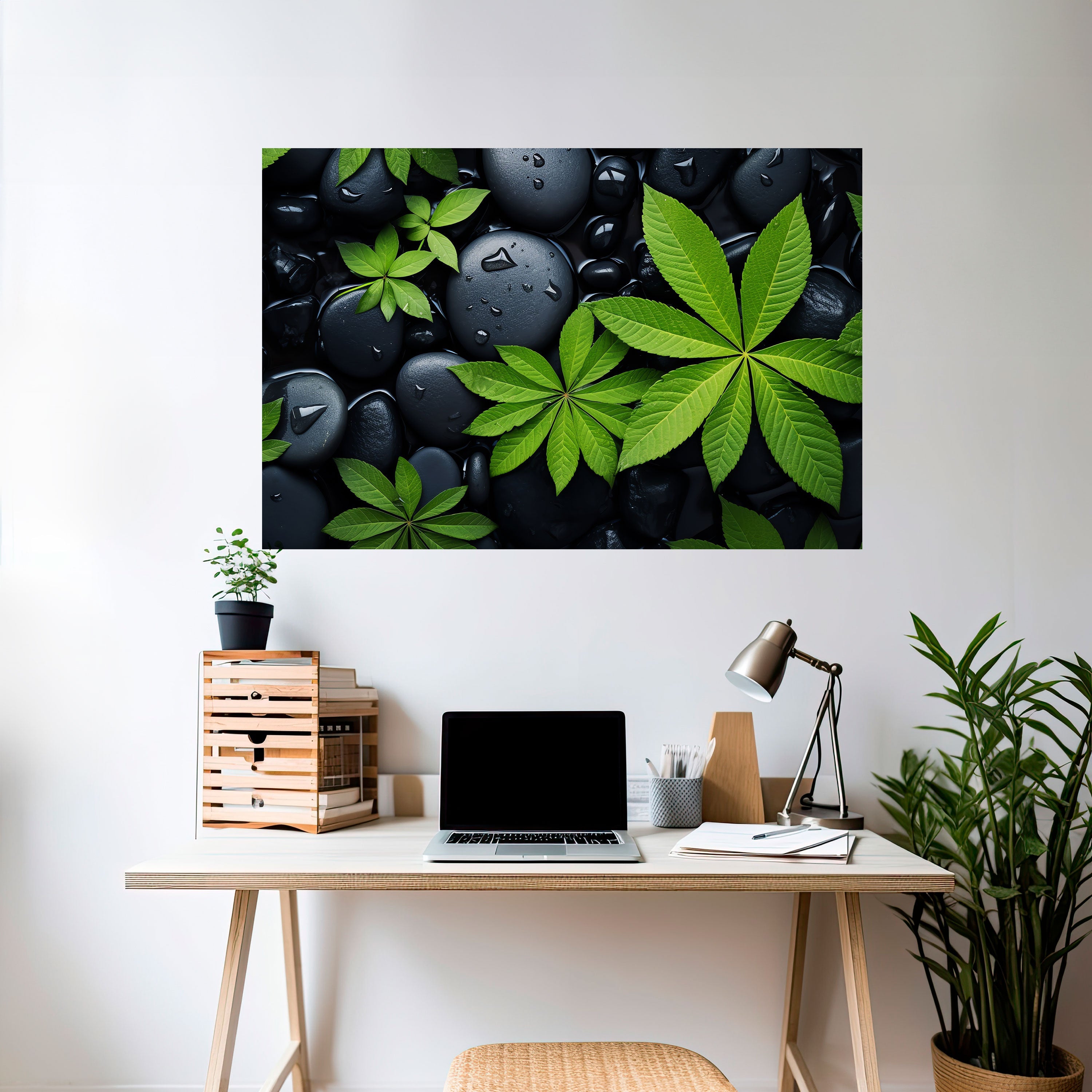 NATURE'S EMBRACE Poster Horizontal Autocolante