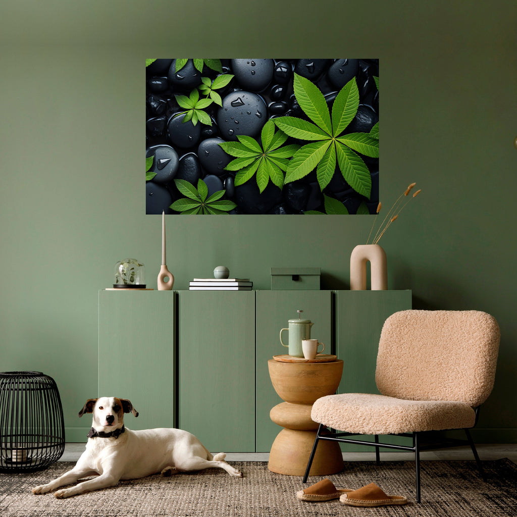 NATURE'S EMBRACE Poster Horizontal Autocolante