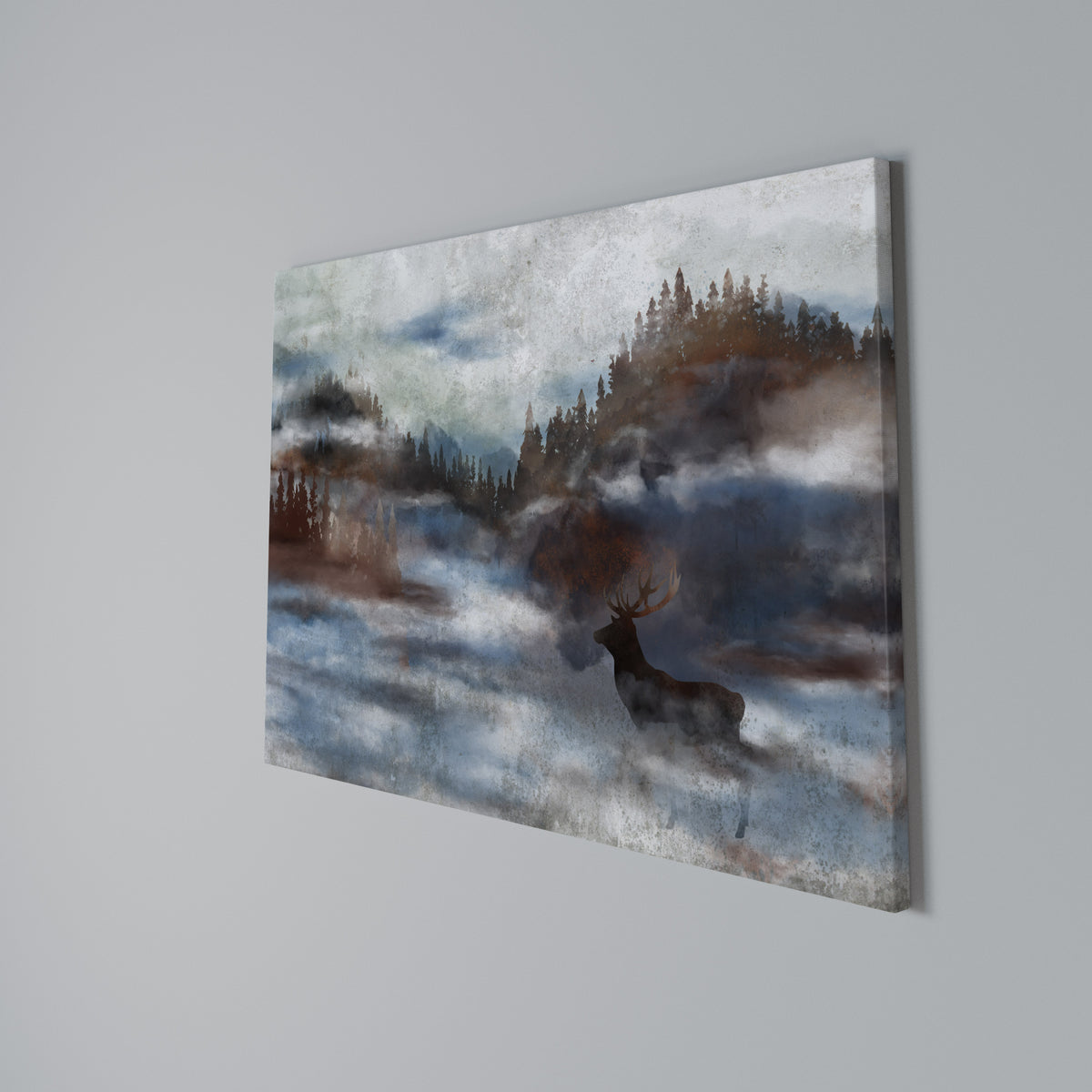 HARMONY IN HAZE Horizontal Canvas Print