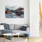 HARMONY IN HAZE Peel and Stick Horizontal Poster