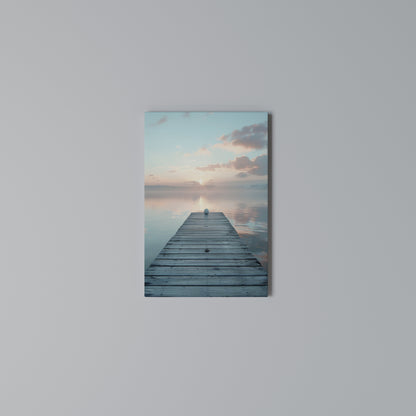 GENTLE MORNING MYSTIQUE Quadro em tela vertical