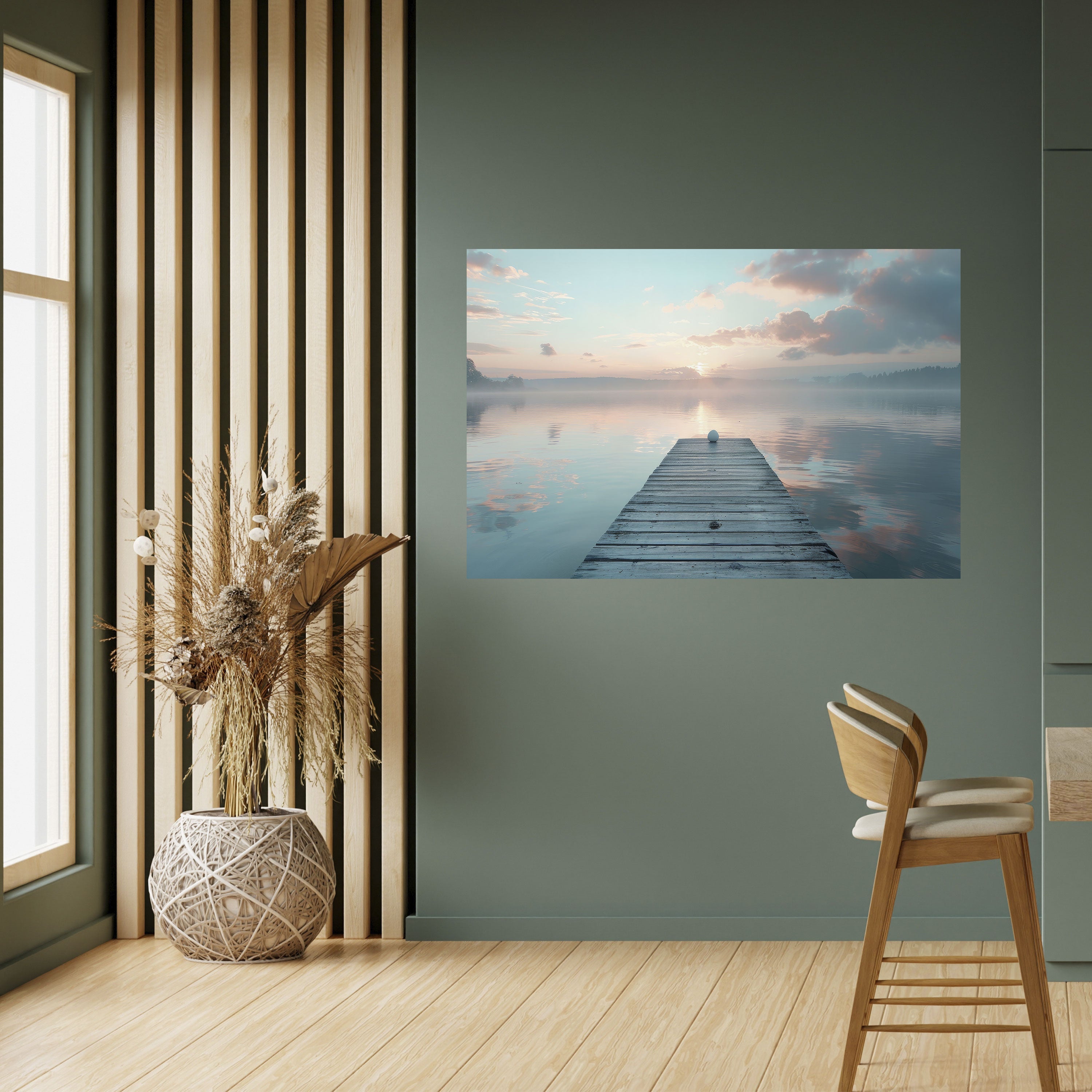 GENTLE MORNING MYSTIQUE Poster Horizontal Autocolante