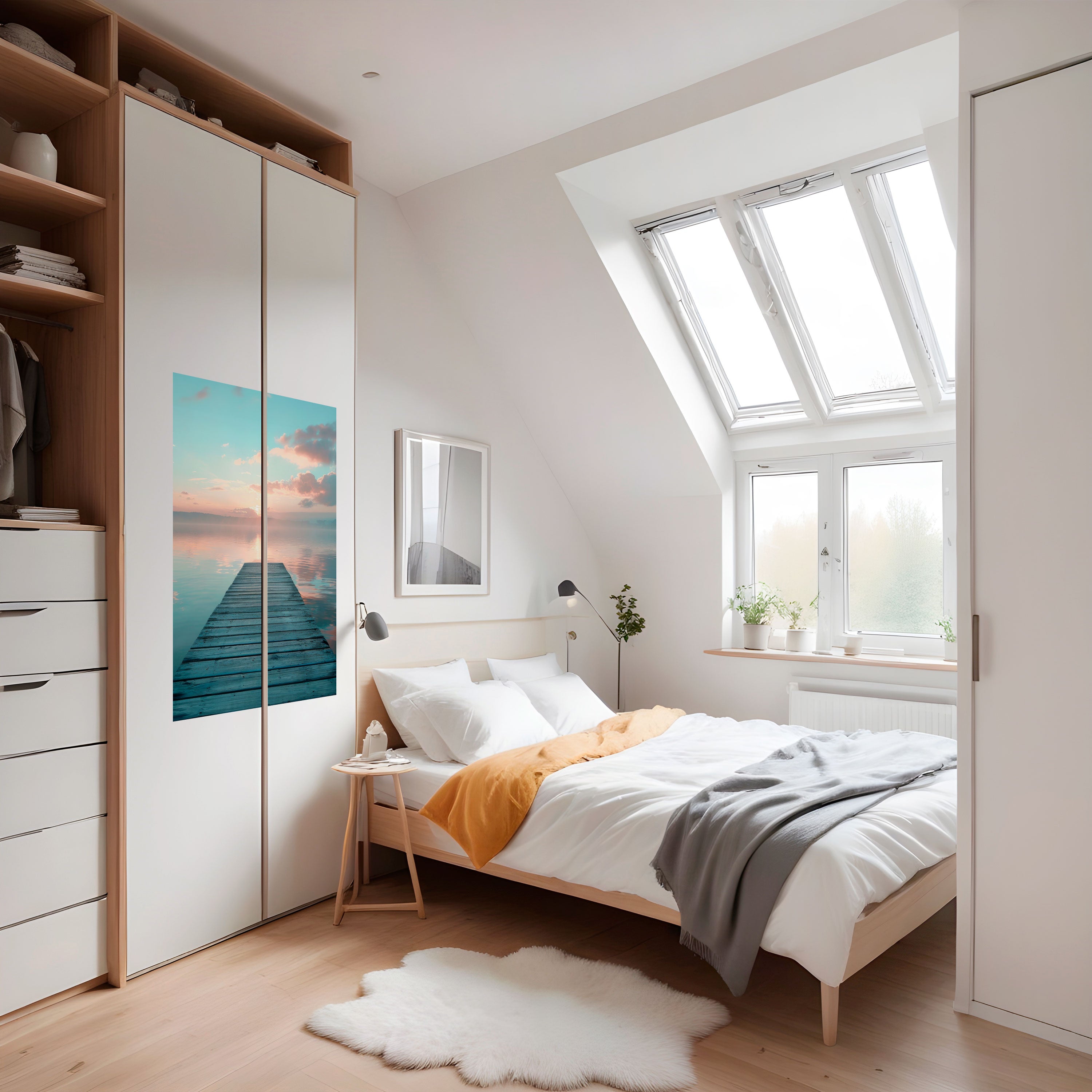 GENTLE MORNING MYSTIQUE Poster Vertical Autocolante