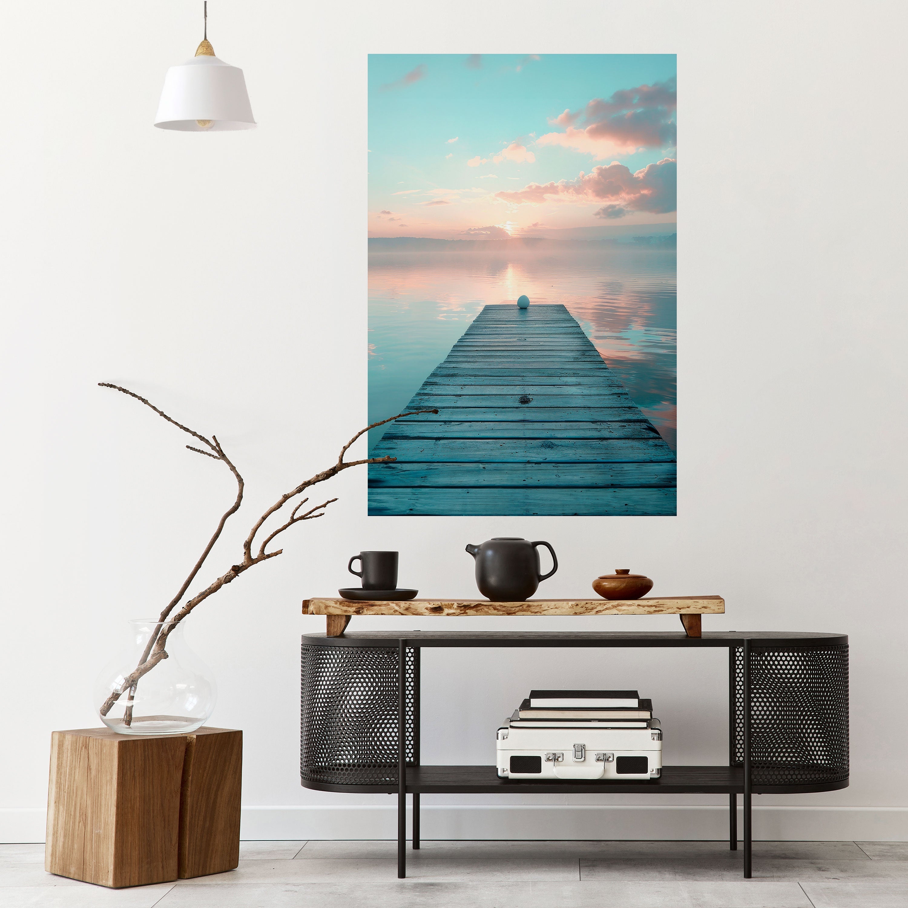 GENTLE MORNING MYSTIQUE Poster Vertical Autocolante