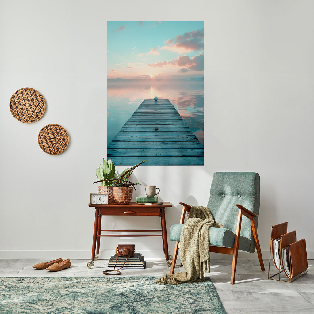 GENTLE MORNING MYSTIQUE Poster Vertical Autocolante