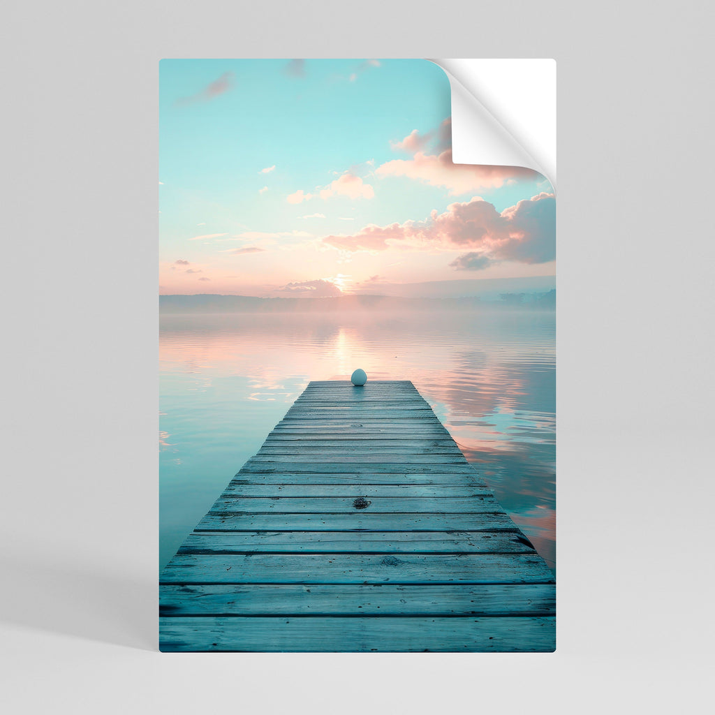 GENTLE MORNING MYSTIQUE Poster Vertical Autocolante