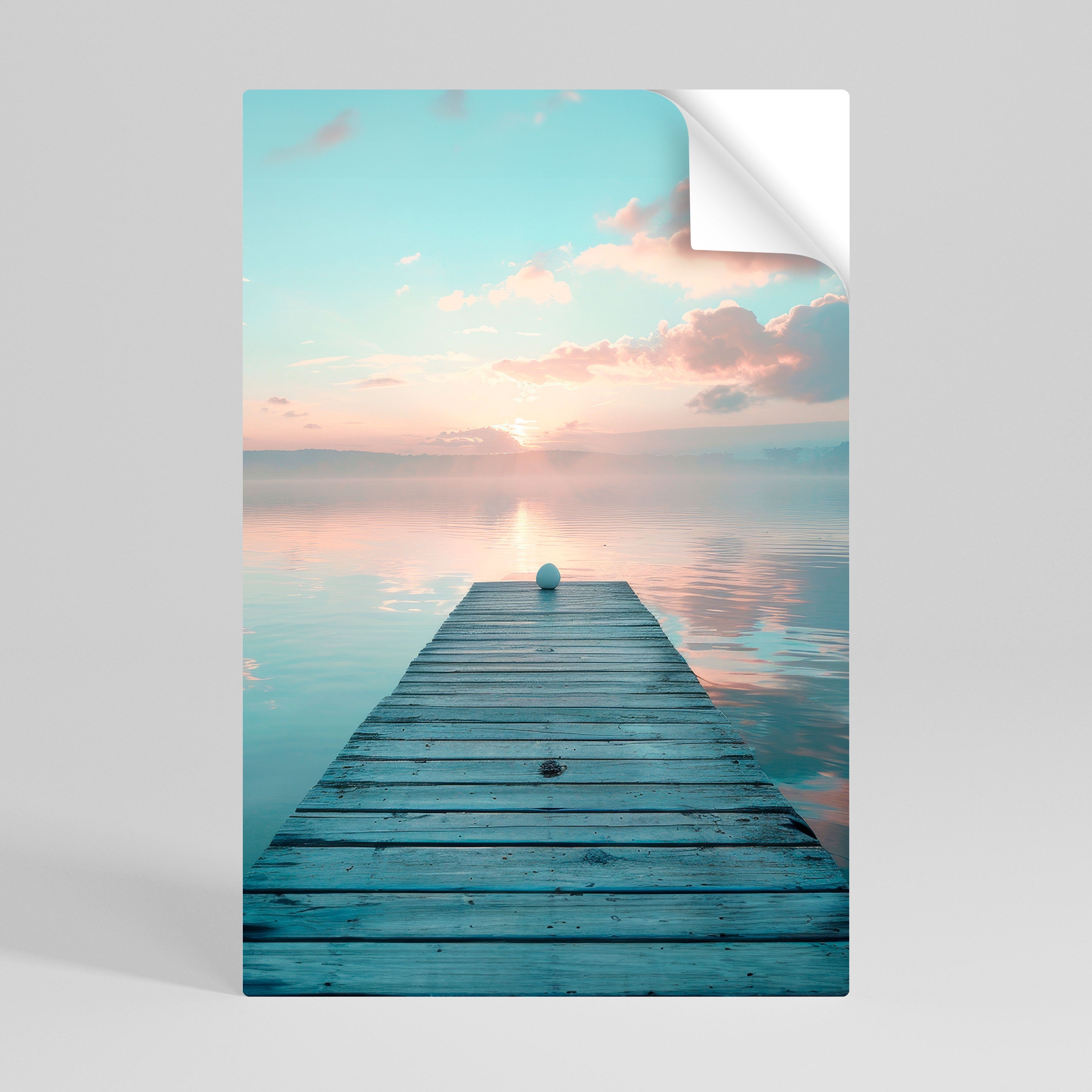GENTLE MORNING MYSTIQUE Poster Vertical Autocolante