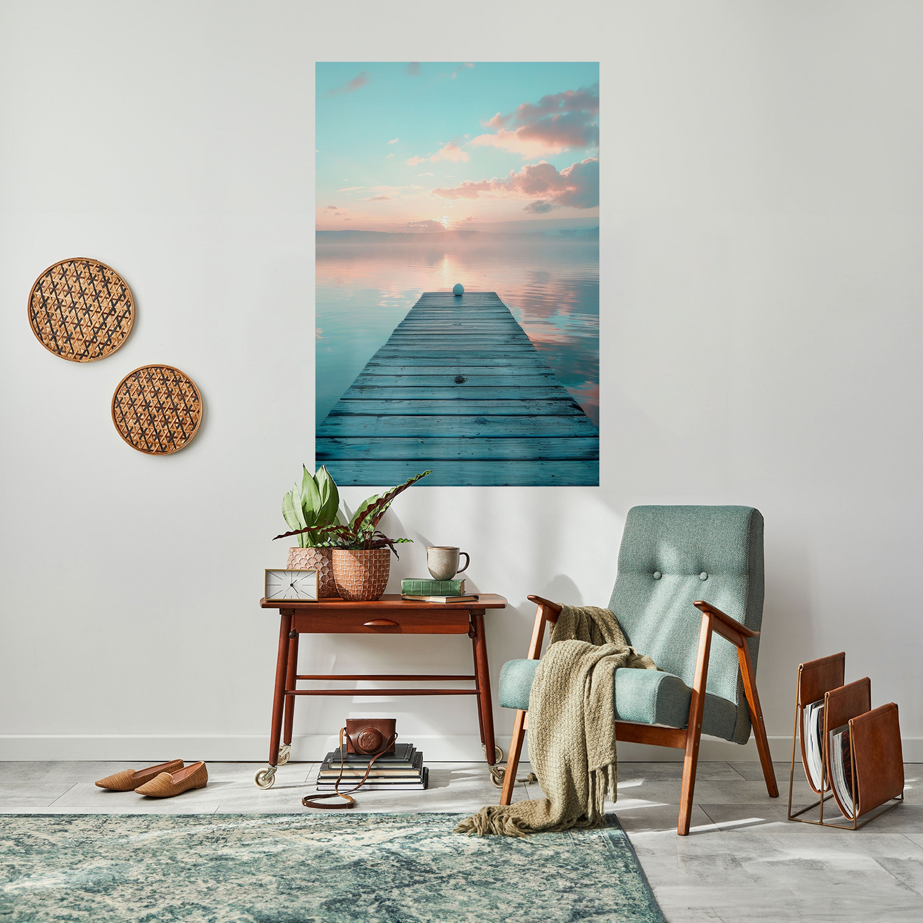 GENTLE MORNING MYSTIQUE Poster Vertical Autocolante