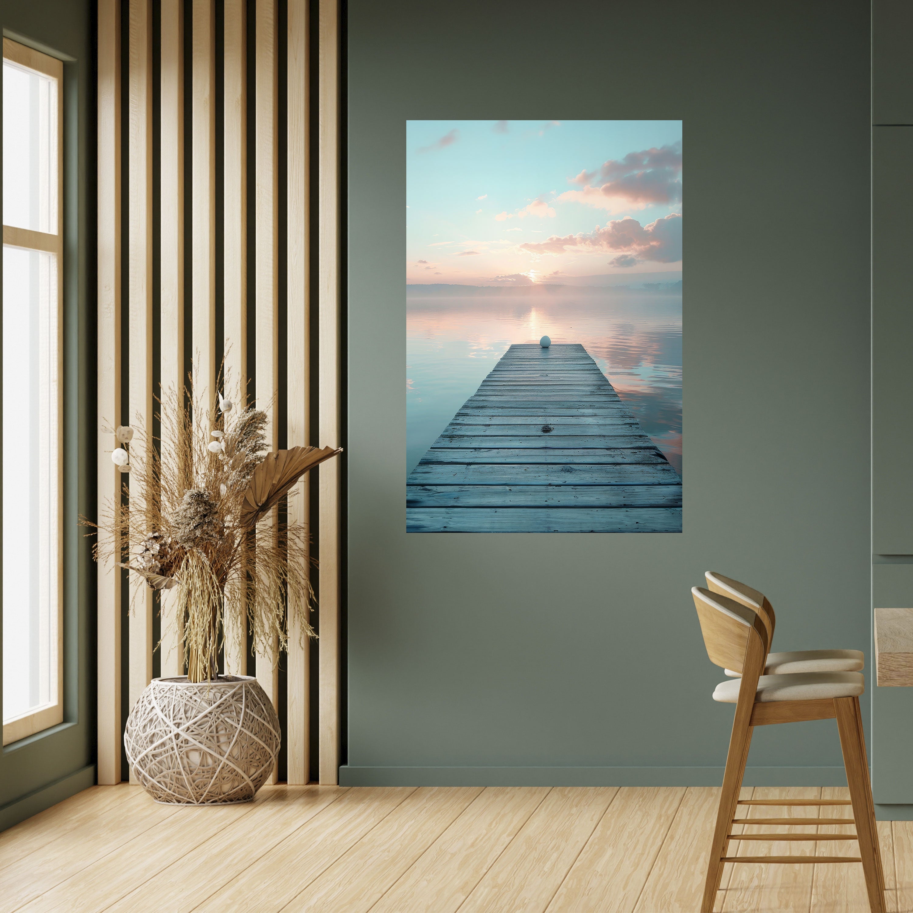 GENTLE MORNING MYSTIQUE Poster Vertical Autocolante