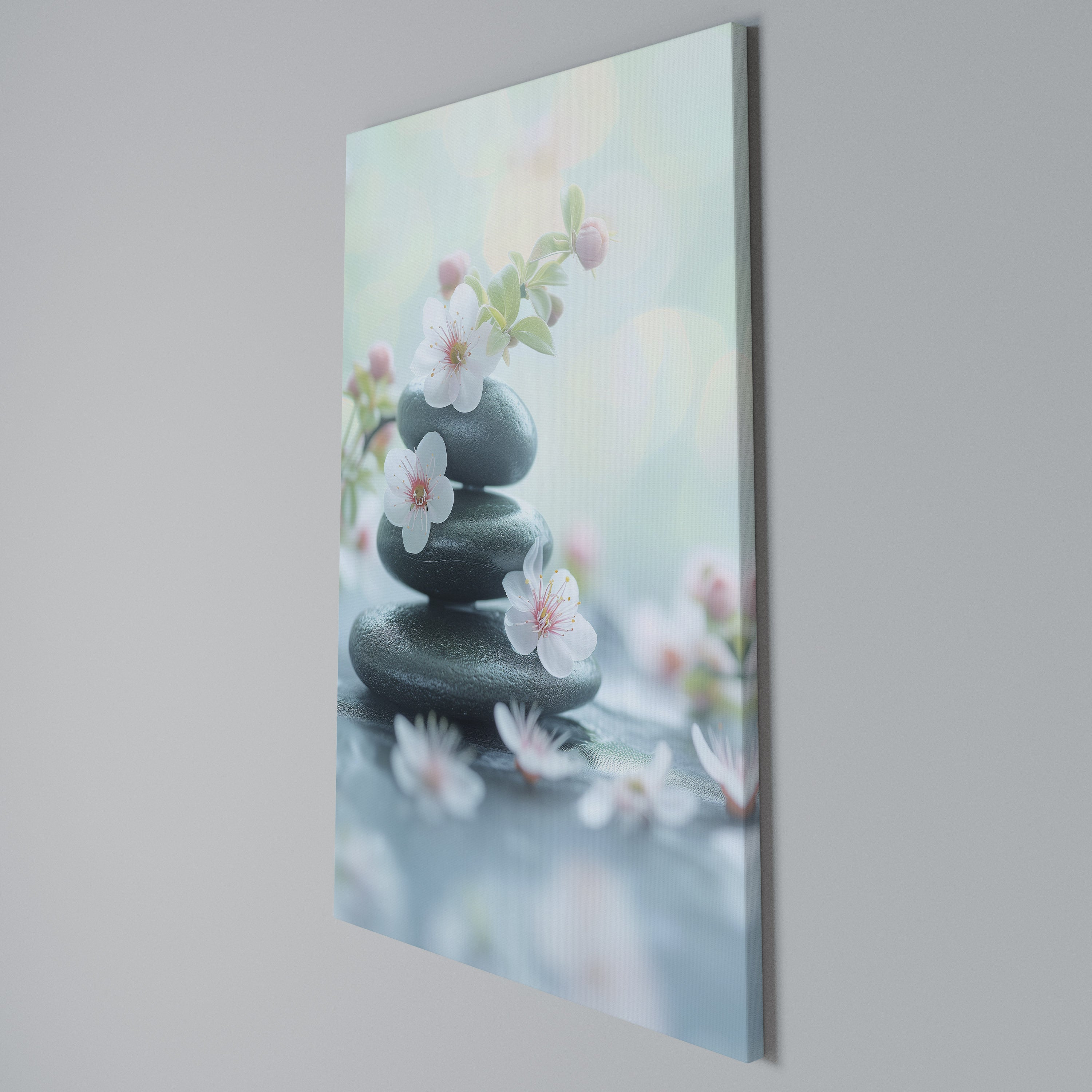 MINDFUL MOMENTS Quadro em tela vertical