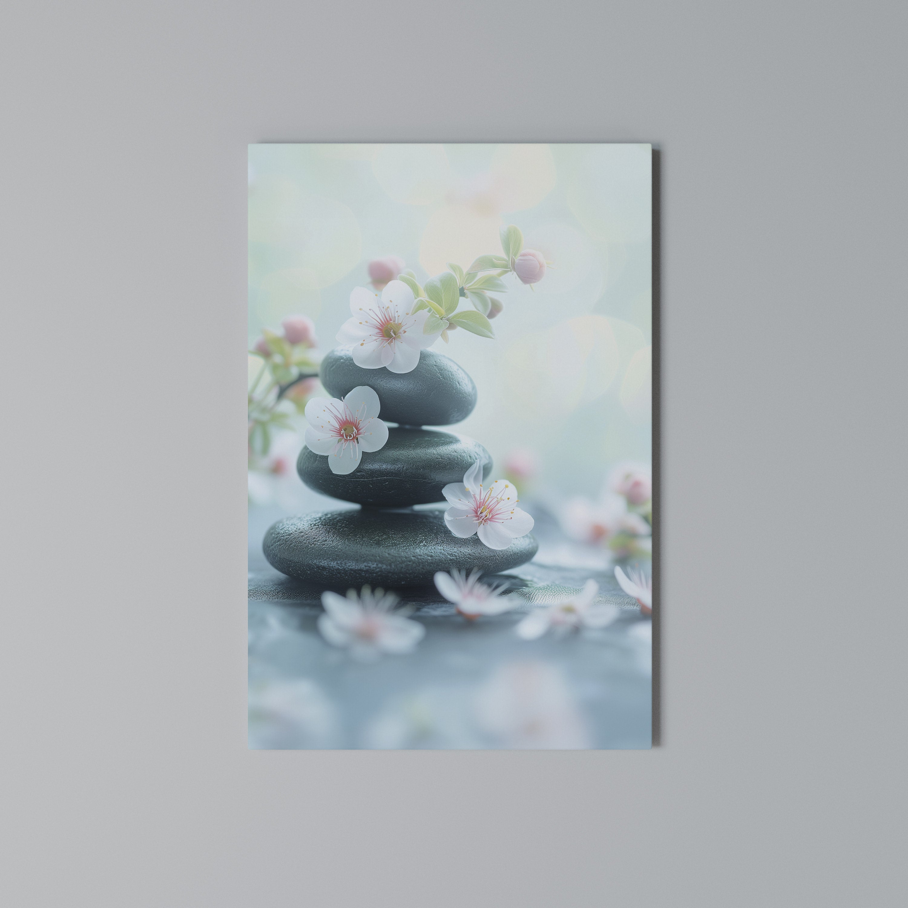 MINDFUL MOMENTS Quadro em tela vertical