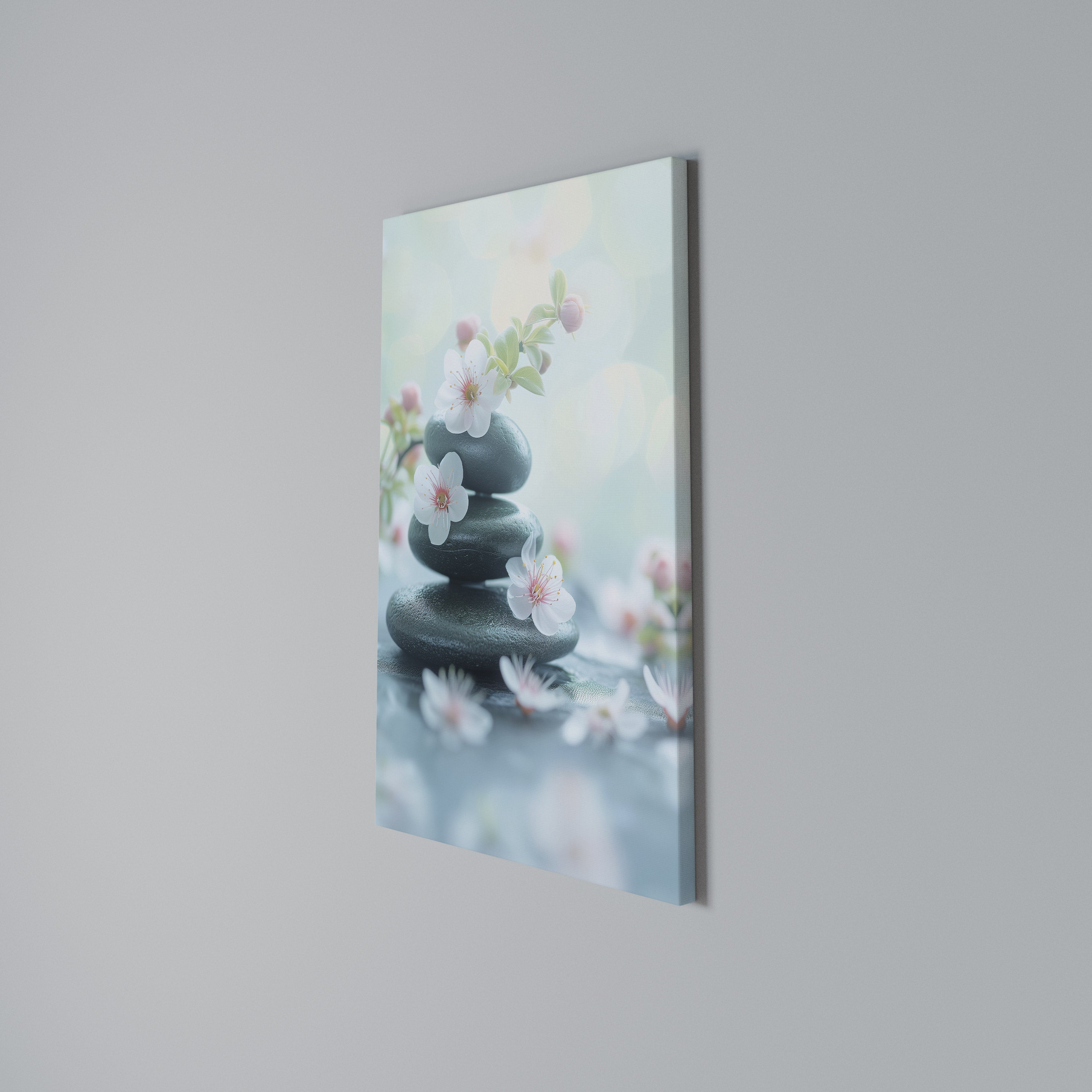 MINDFUL MOMENTS Quadro em tela vertical