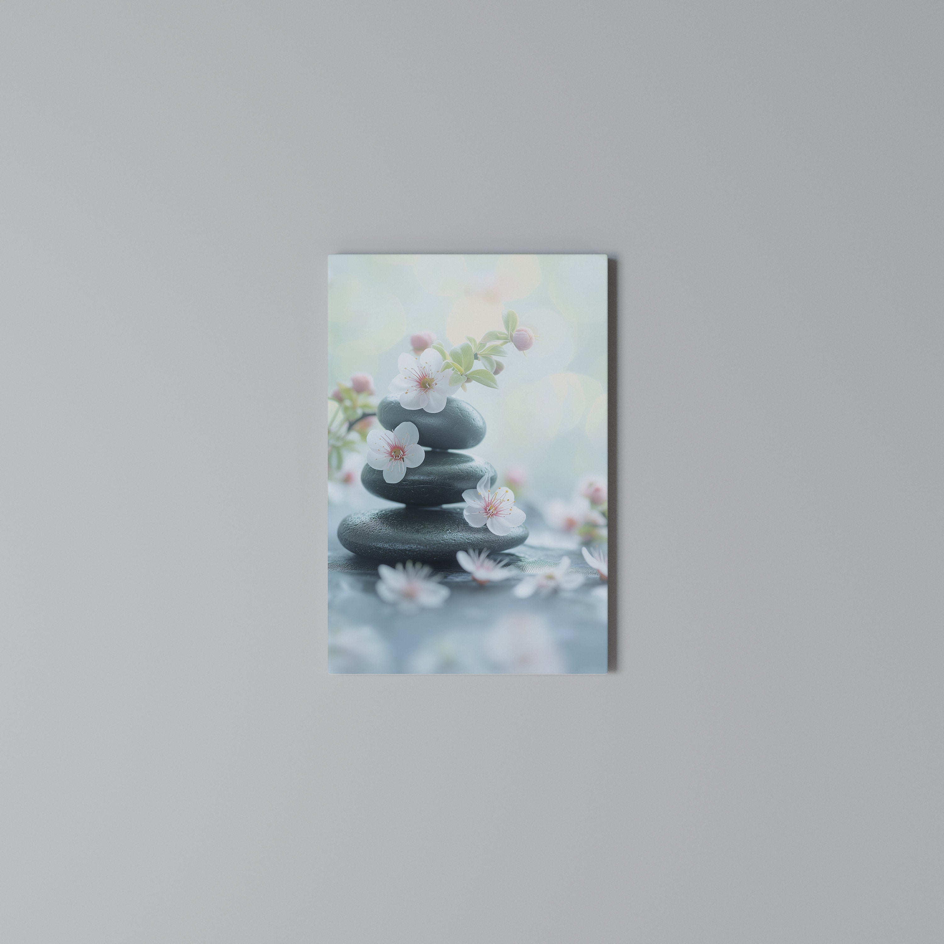MINDFUL MOMENTS Quadro em tela vertical