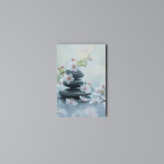 MINDFUL MOMENTS Quadro em tela vertical