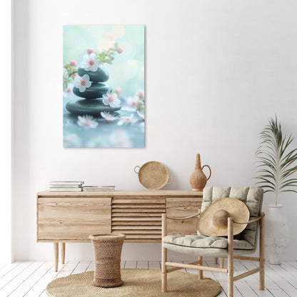 MINDFUL MOMENTS Quadro em tela vertical