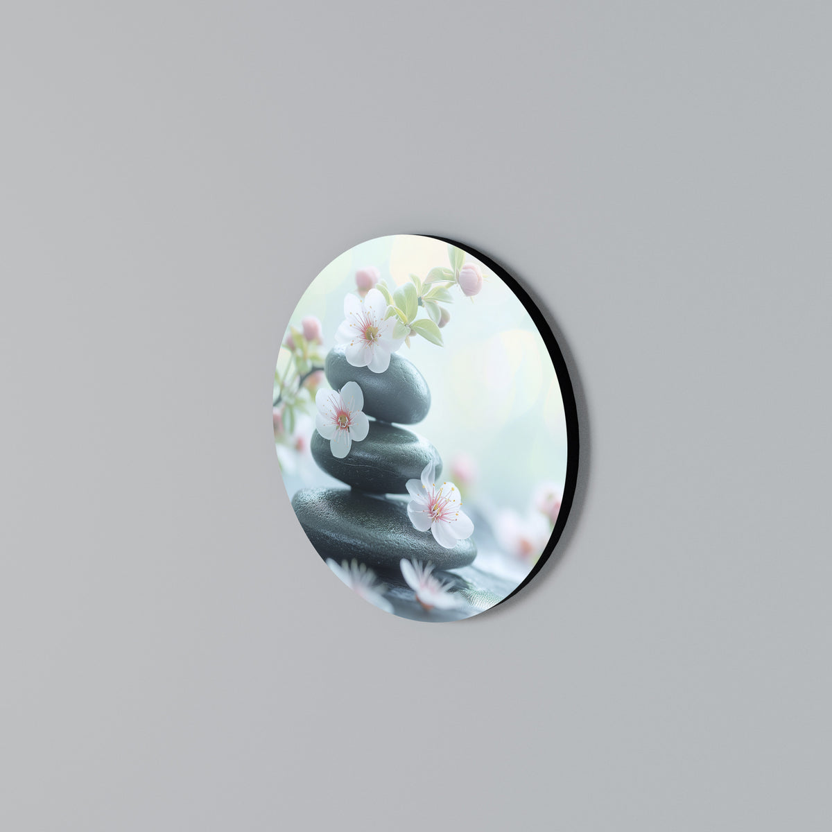 MINDFUL MOMENTS Round Wall Art