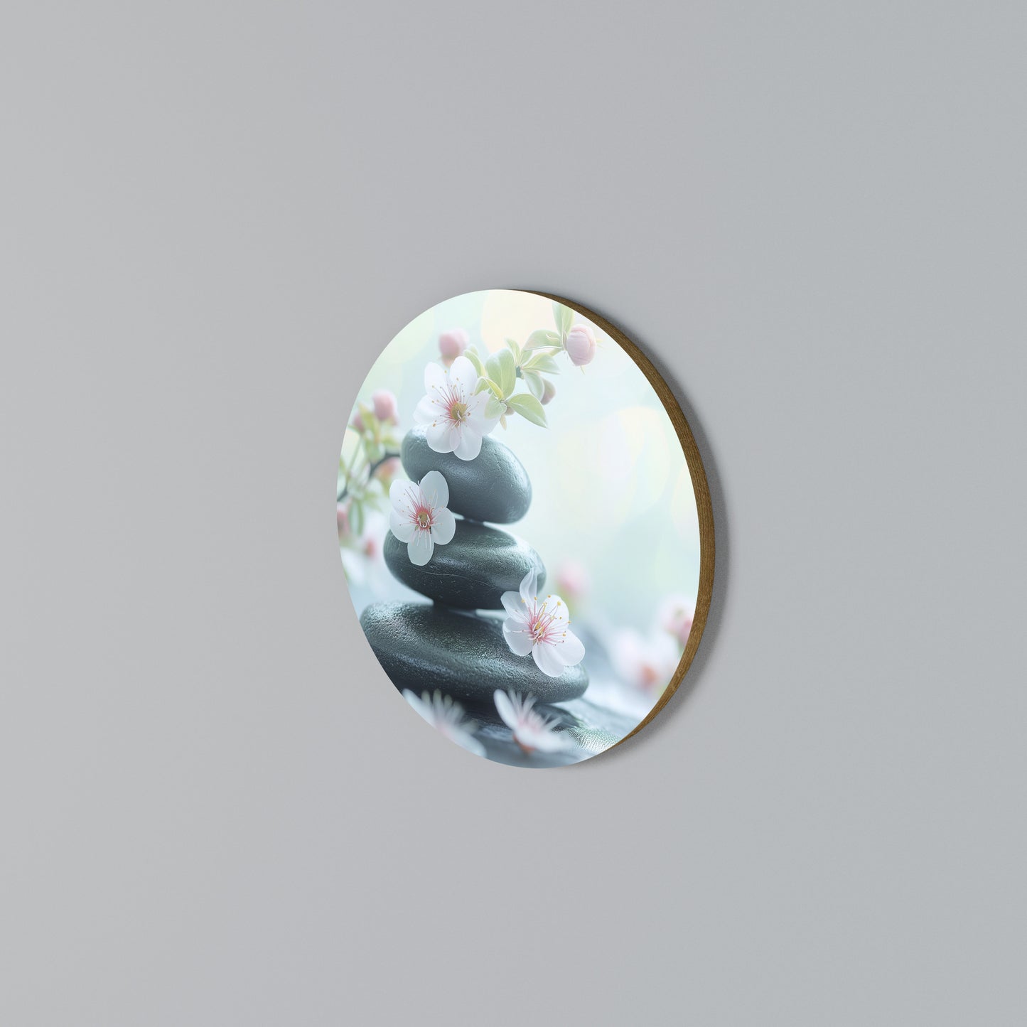 MINDFUL MOMENTS Round Wall Art