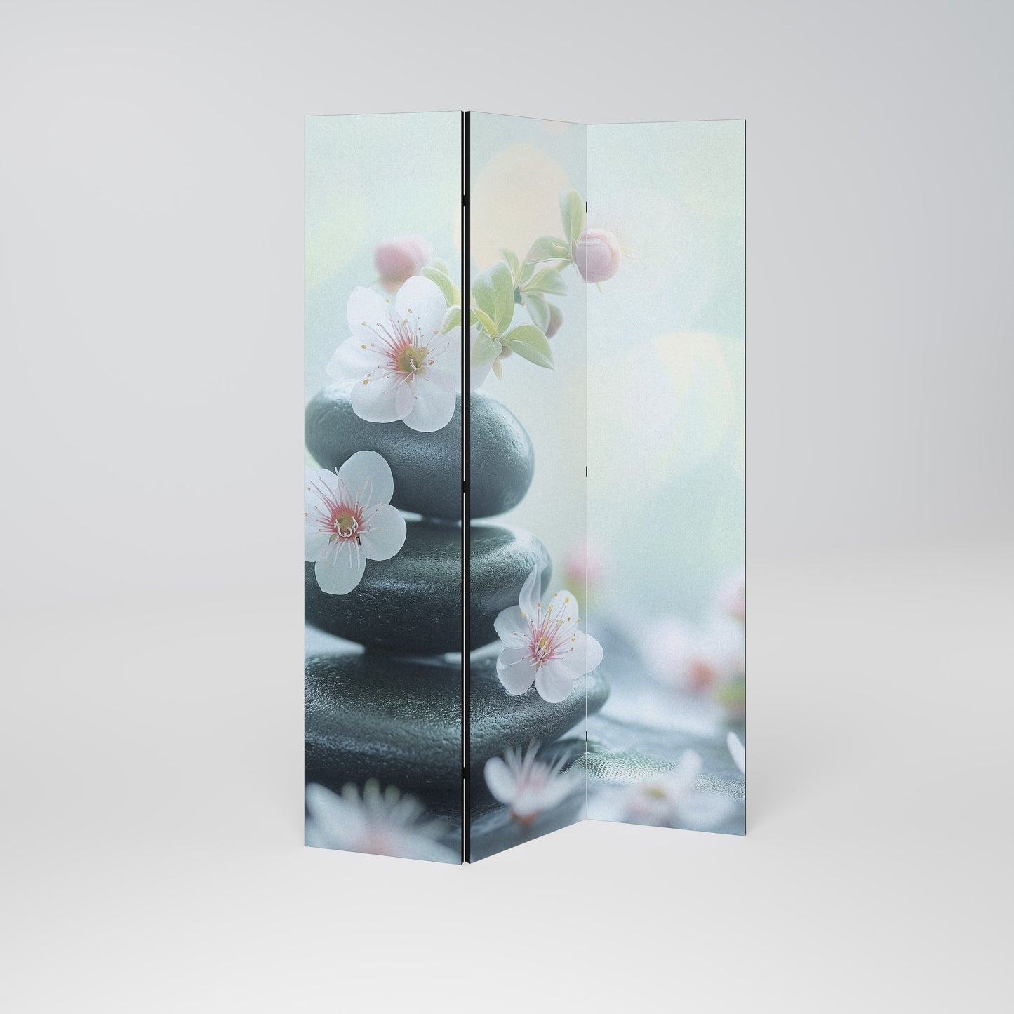 MINDFUL MOMENTS Biombo de 3 Painéis