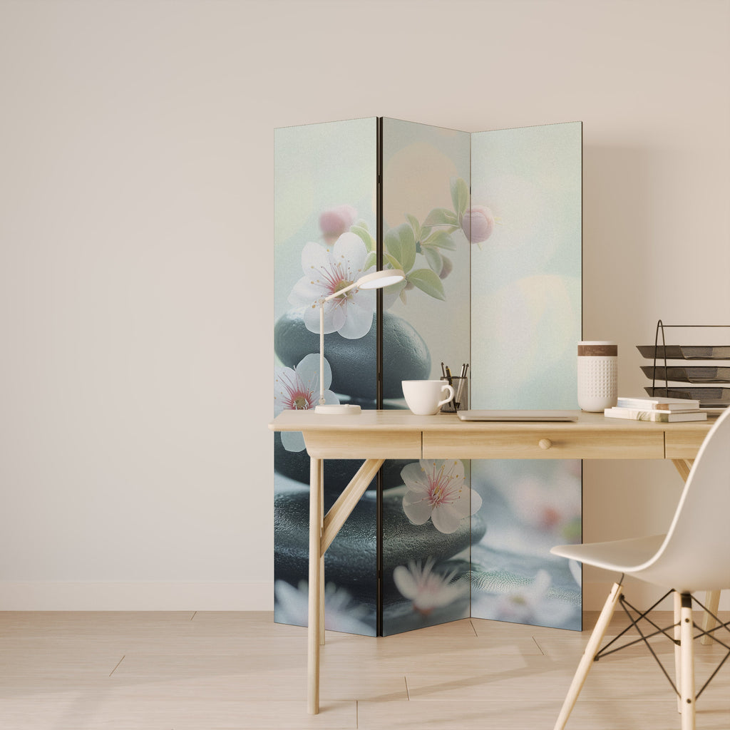 MINDFUL MOMENTS Decorative 3-Panel Room Divider