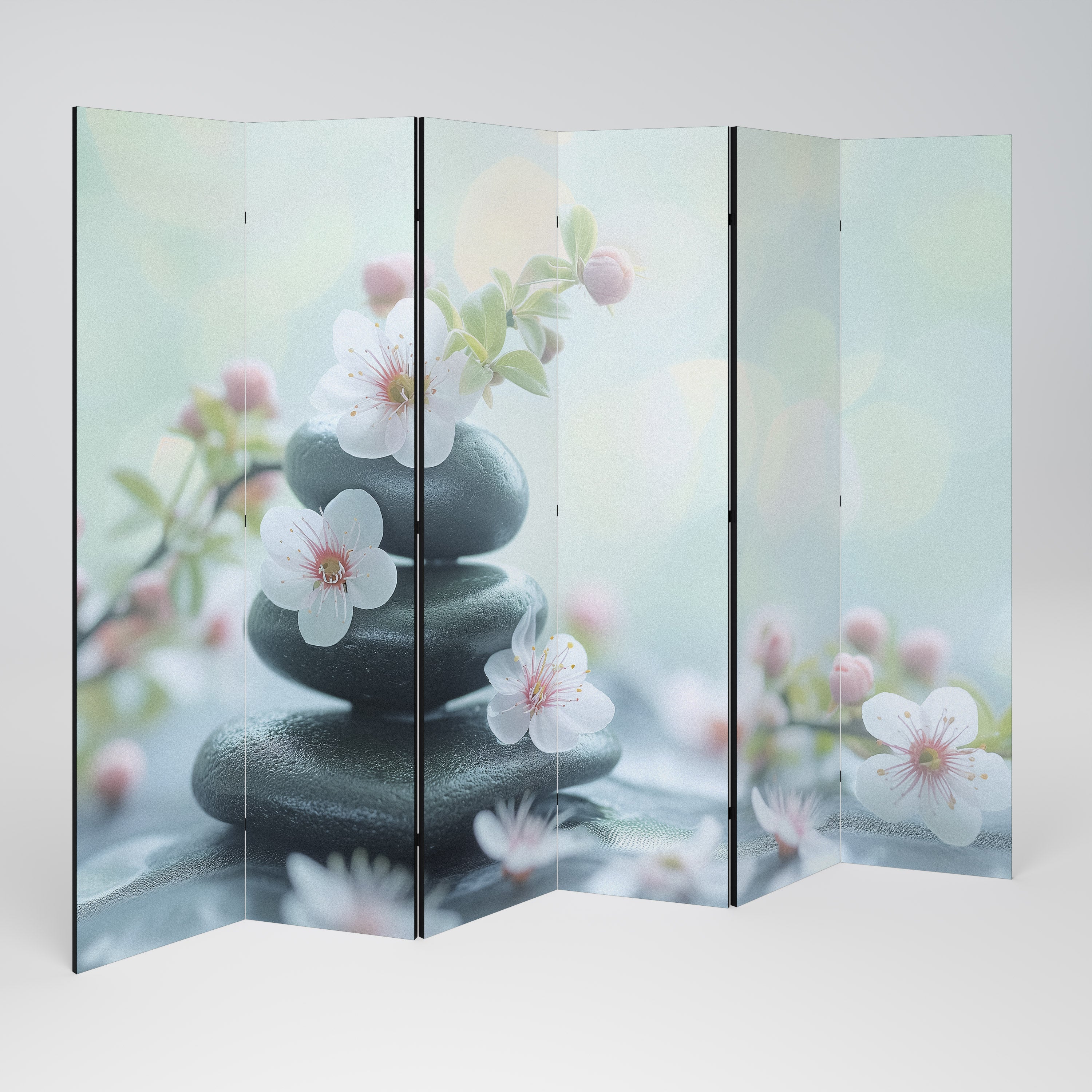 MINDFUL MOMENTS 6-Panel Room Divider