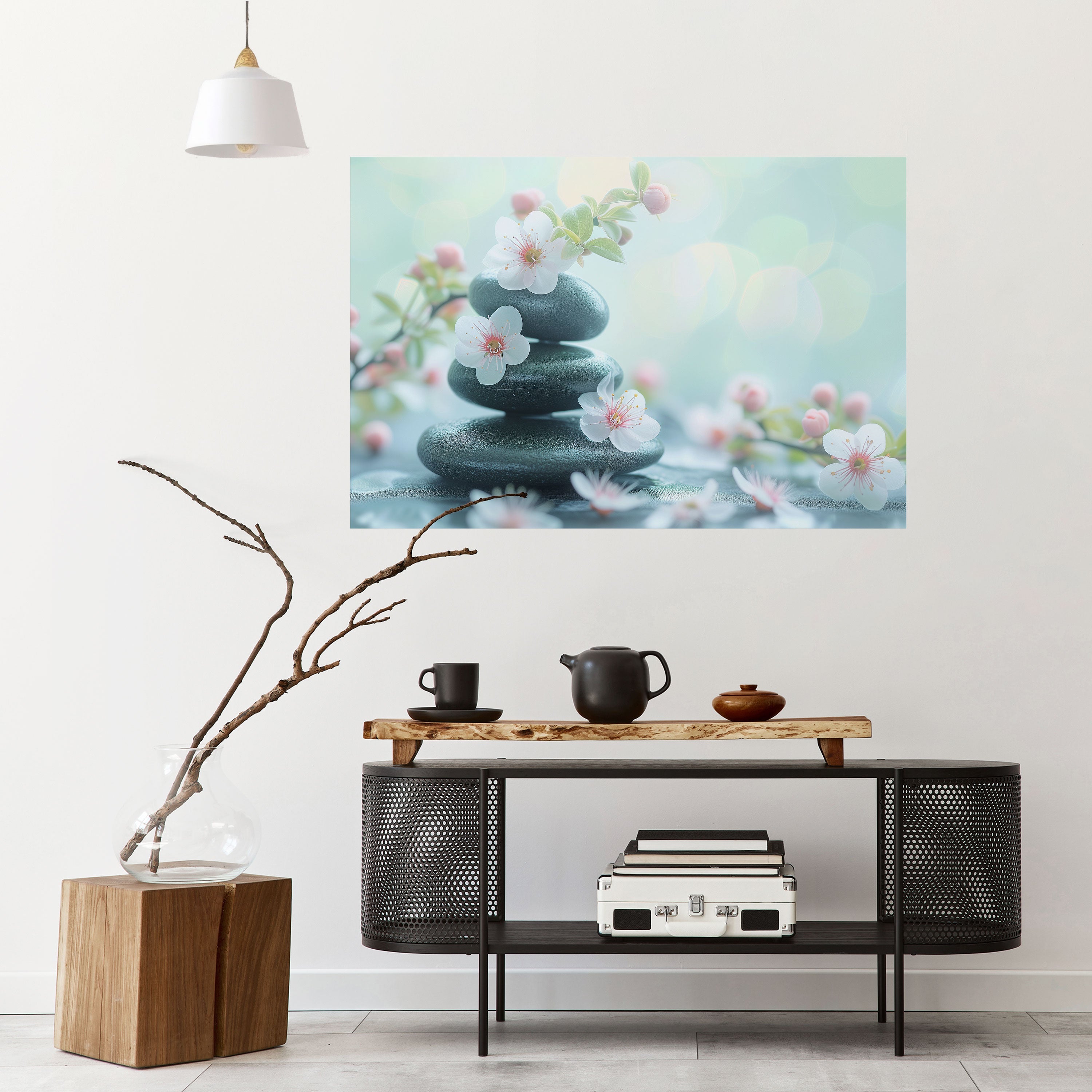 MINDFUL MOMENTS Peel and Stick Horizontal Poster