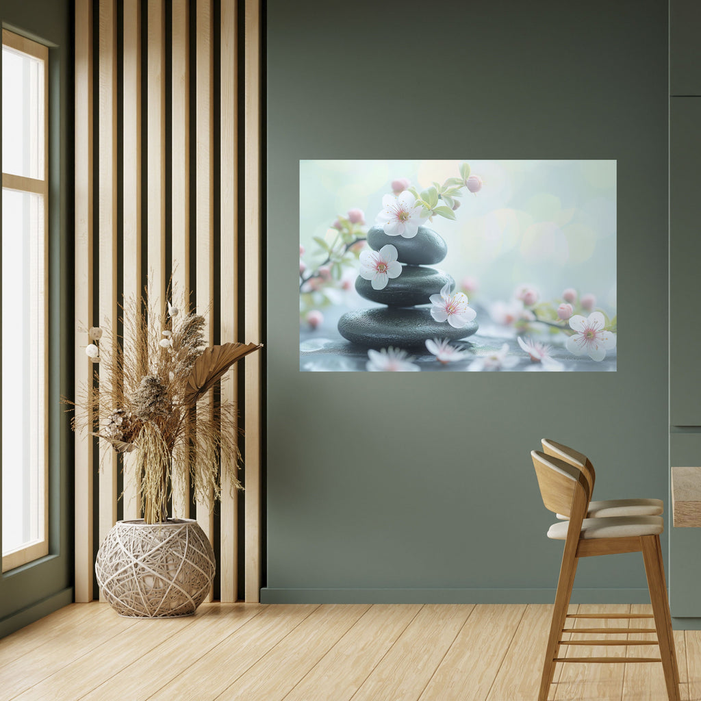 MINDFUL MOMENTS Peel and Stick Horizontal Poster