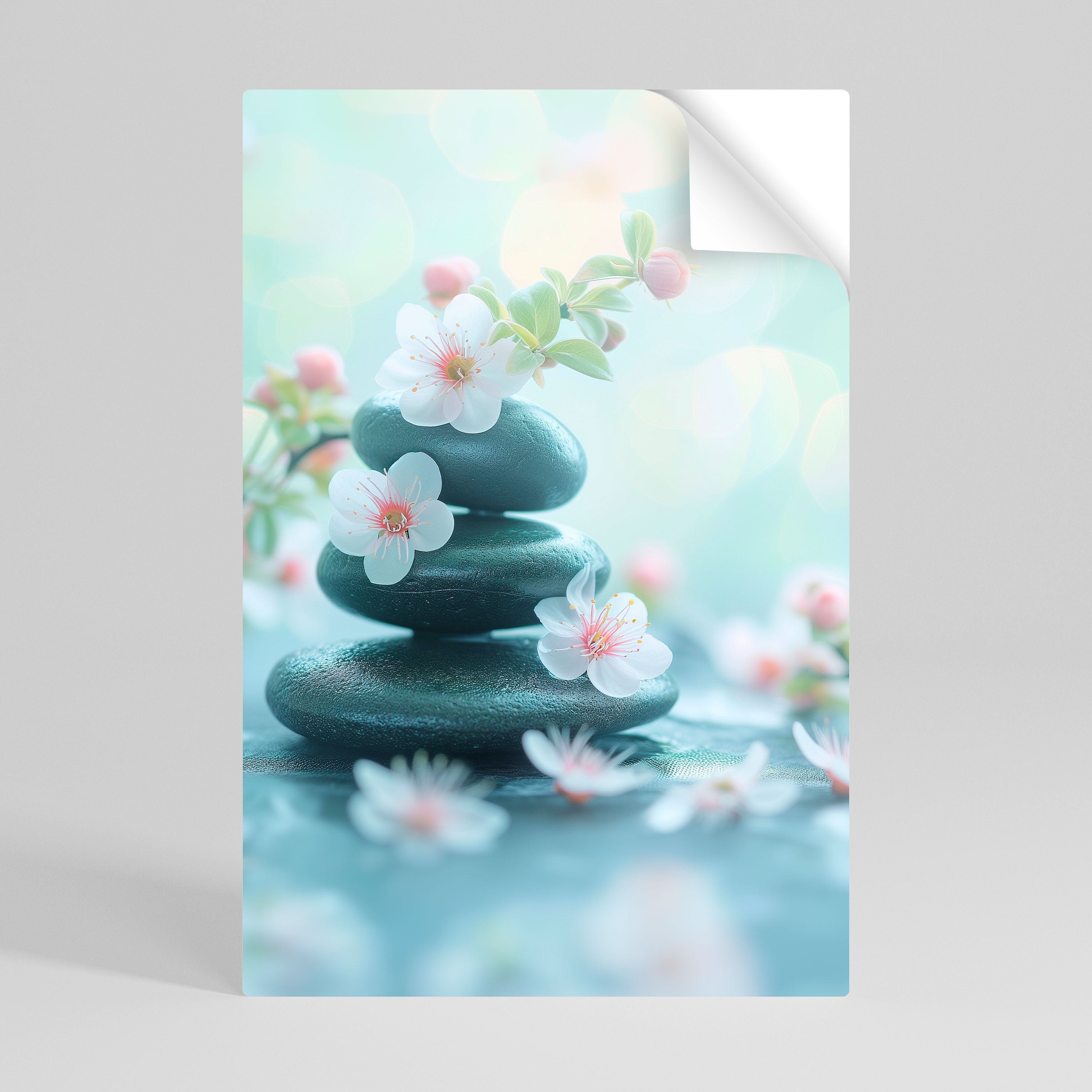 MINDFUL MOMENTS Poster Vertical Autocolante