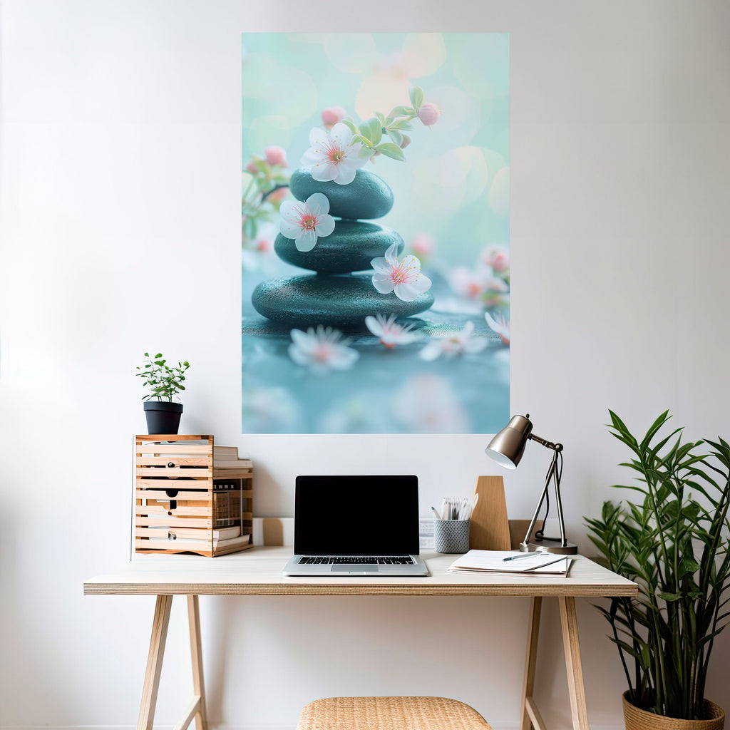 MINDFUL MOMENTS Poster Vertical Autocolante