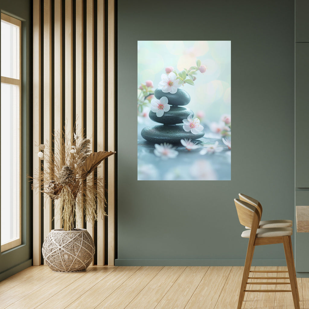 MINDFUL MOMENTS Poster Vertical Autocolante